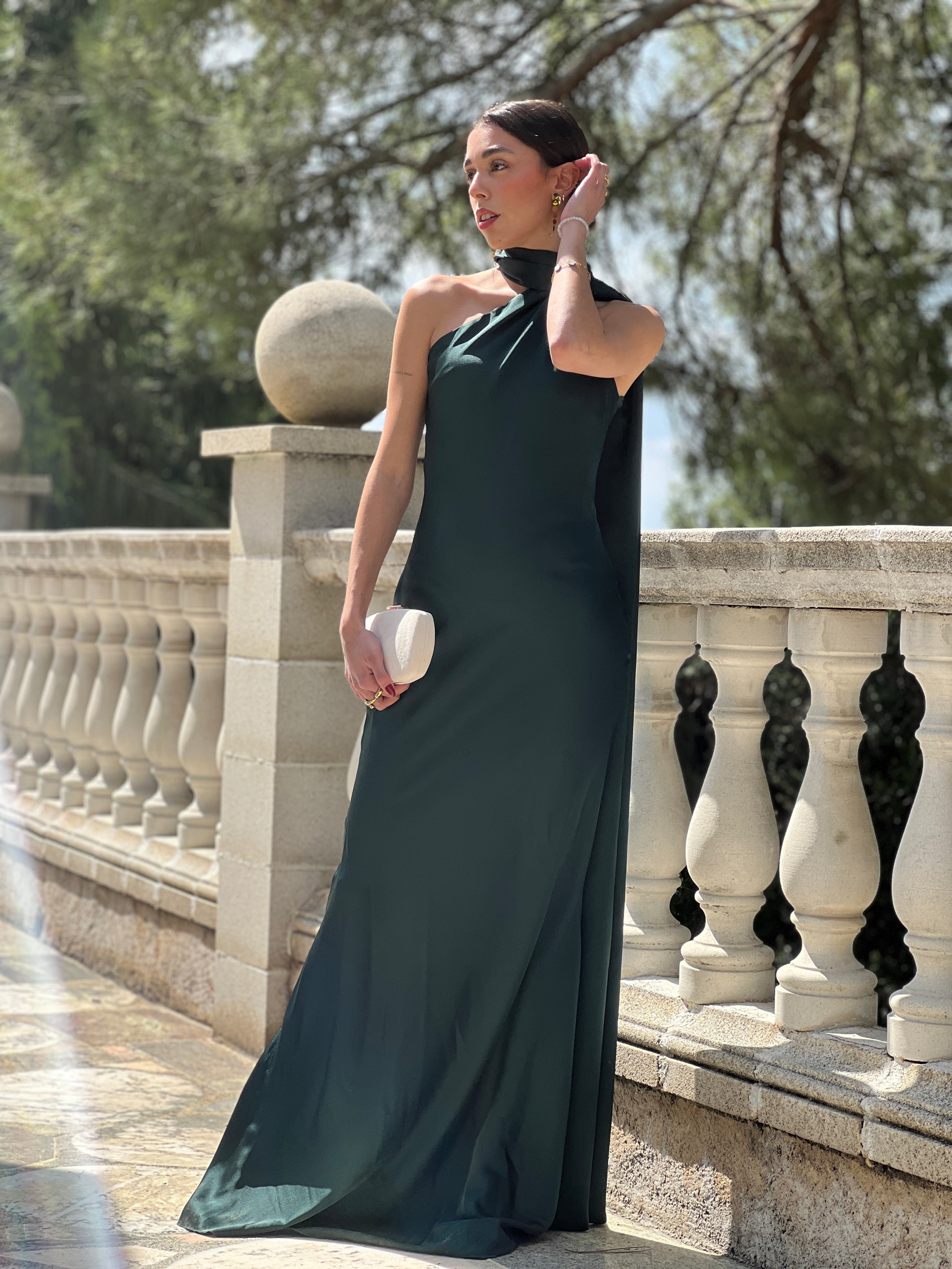 Vestido raso choker Priscila - Zebra&Maduixa®