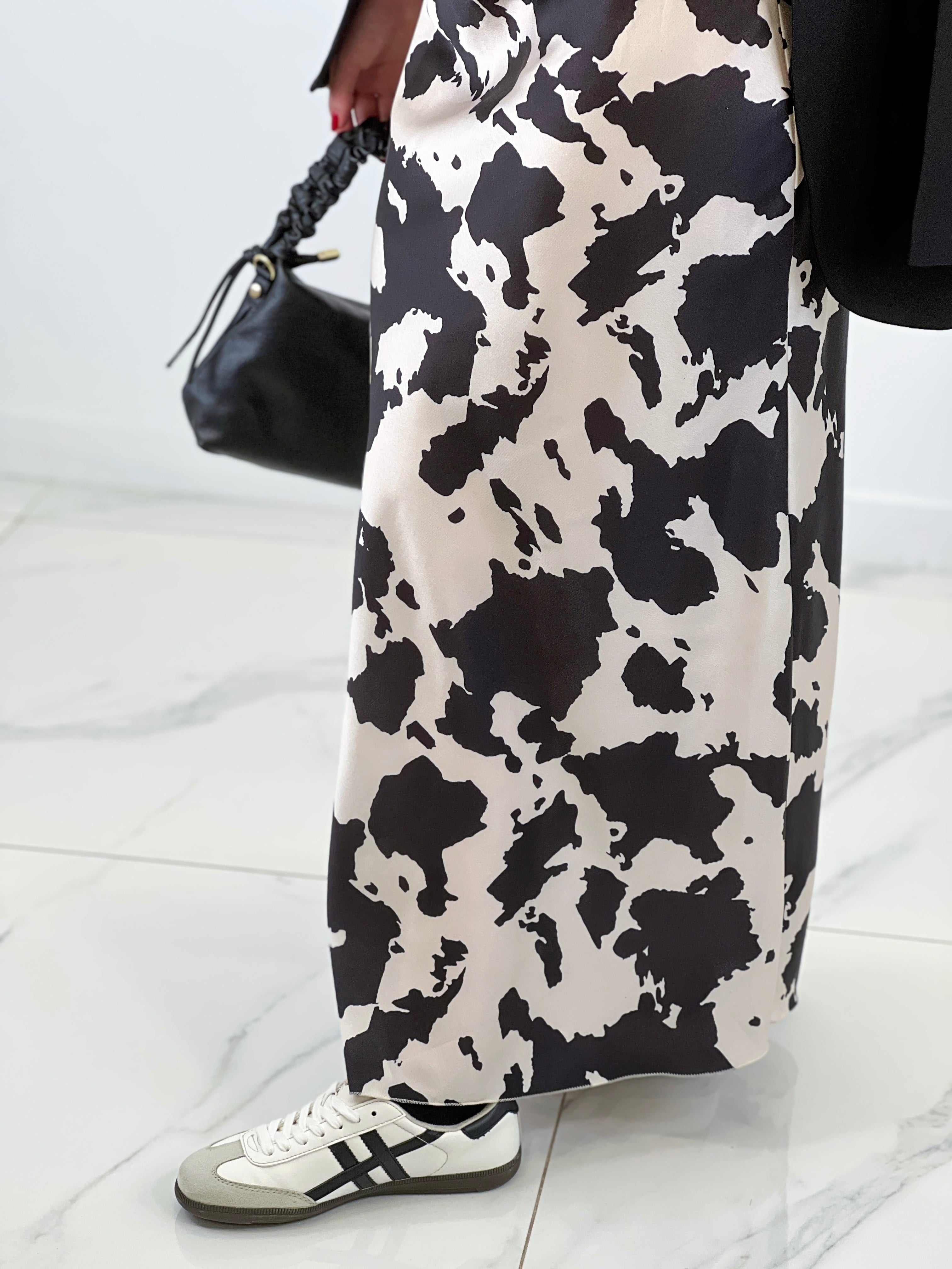 Falda raso estampado vaca - Zebra&Maduixa®