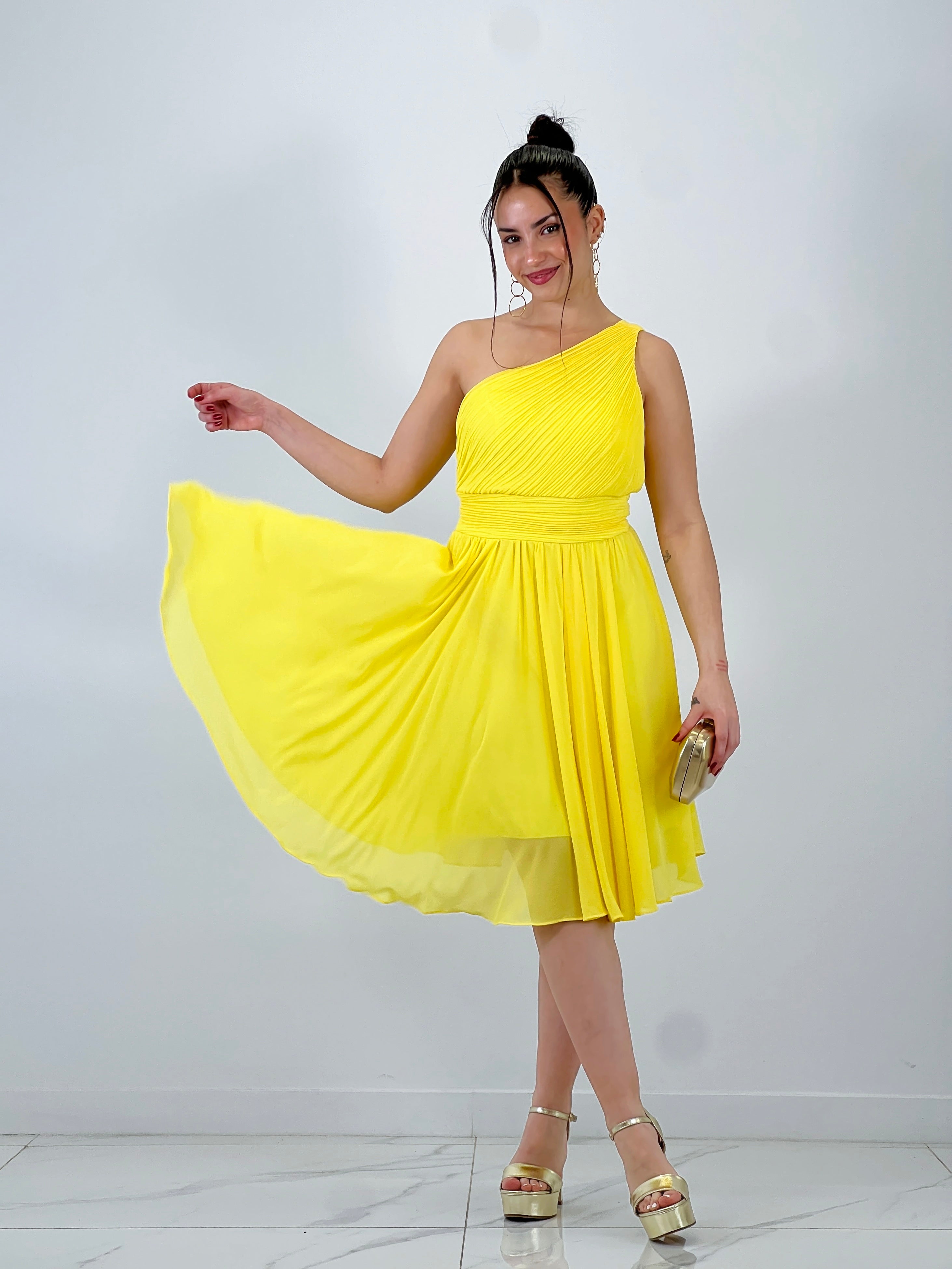 Vestido drapeado romano Corto - Zebra&Maduixa®