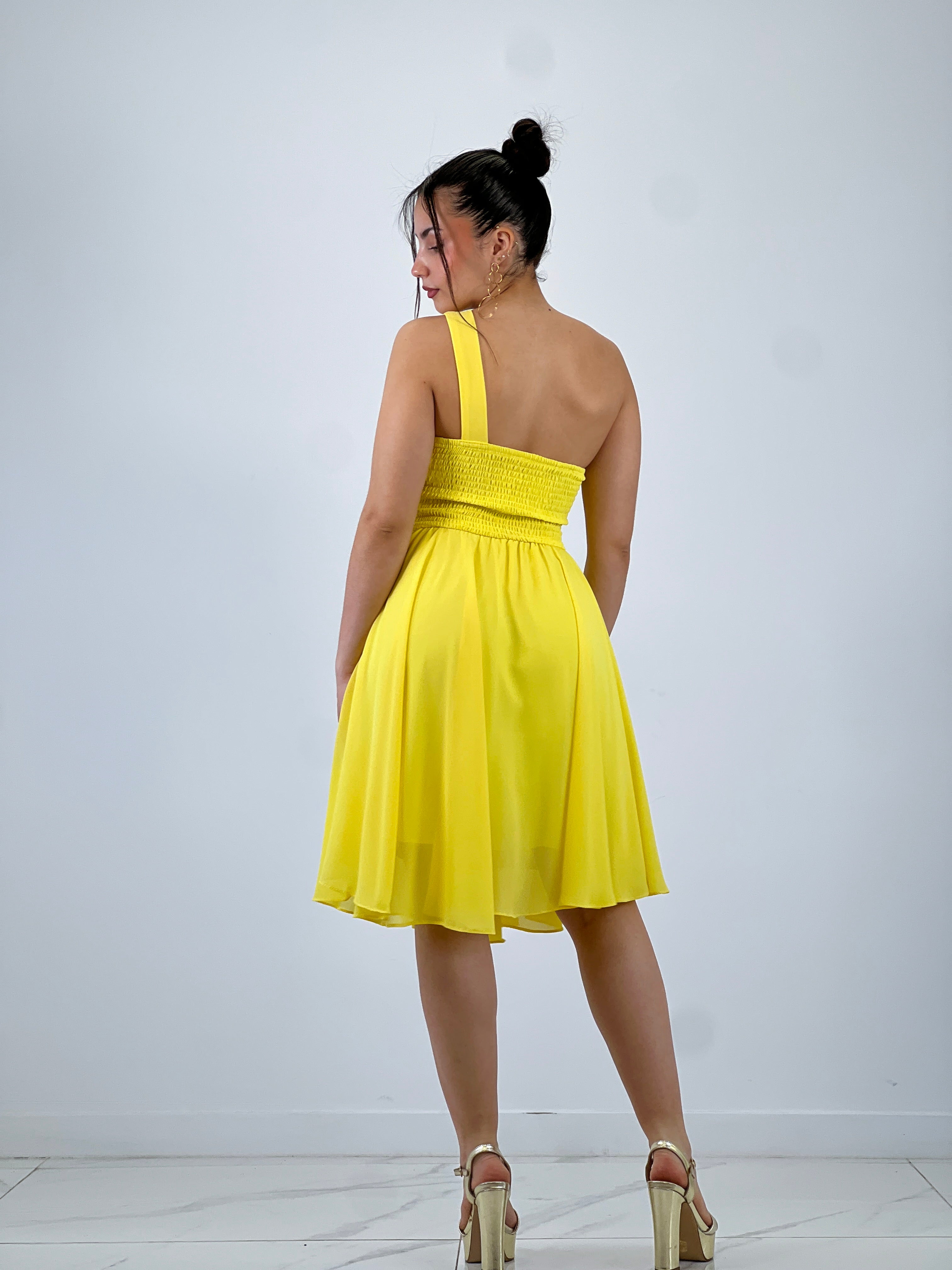 Vestido drapeado romano Corto - Zebra&Maduixa®