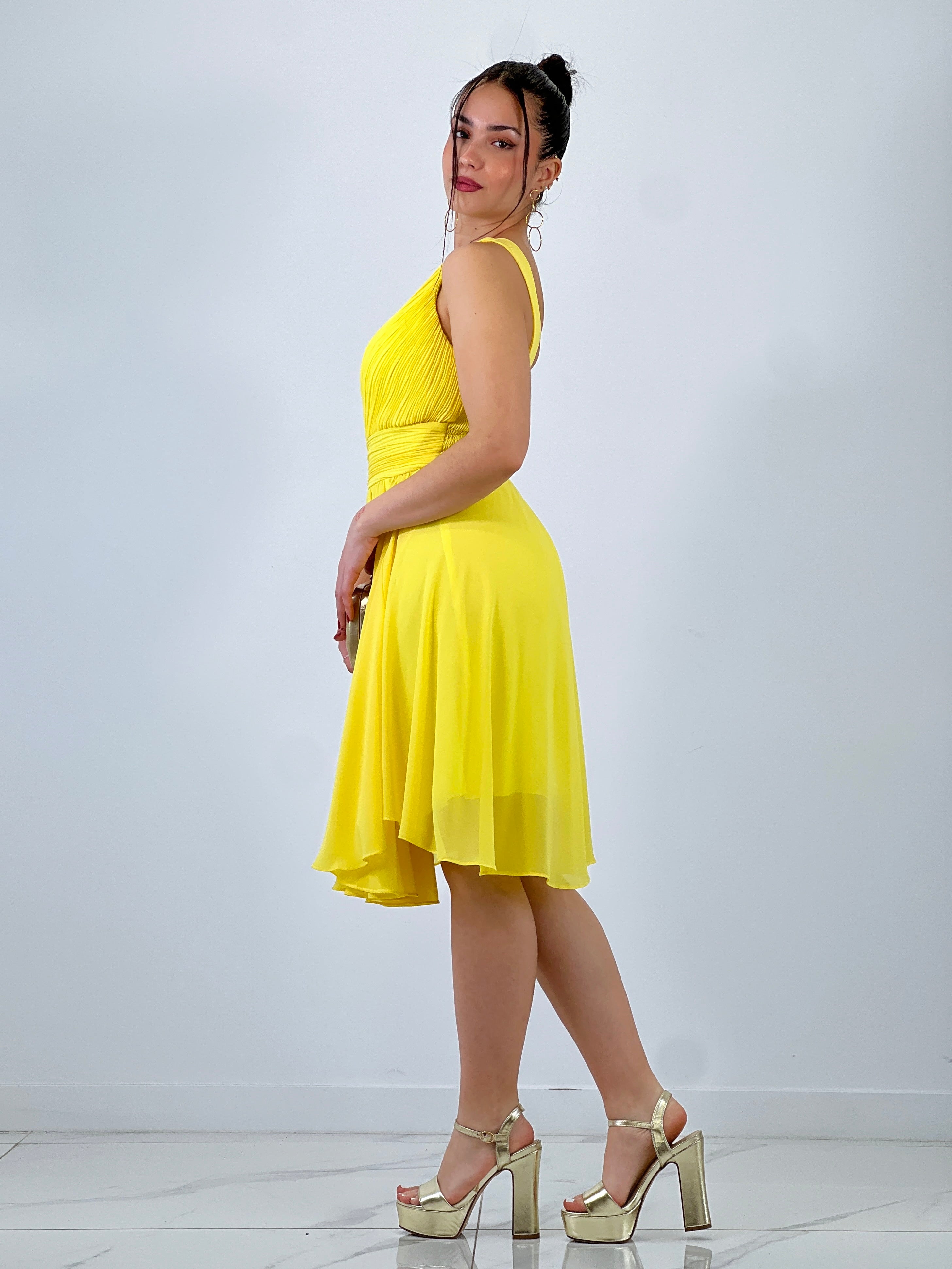 Vestido drapeado romano Corto - Zebra&Maduixa®