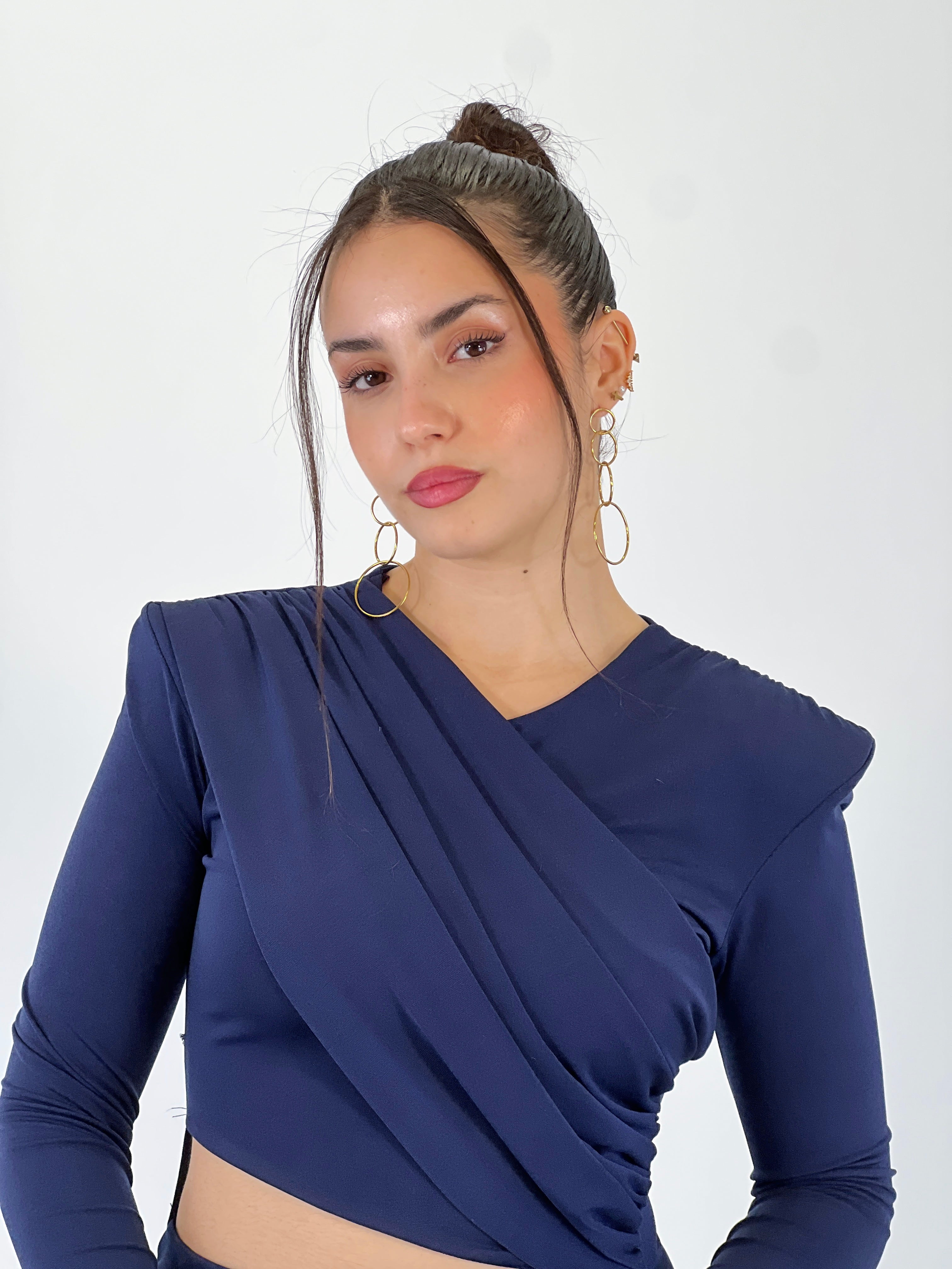 Vestido midi cruzado - Zebra&Maduixa®