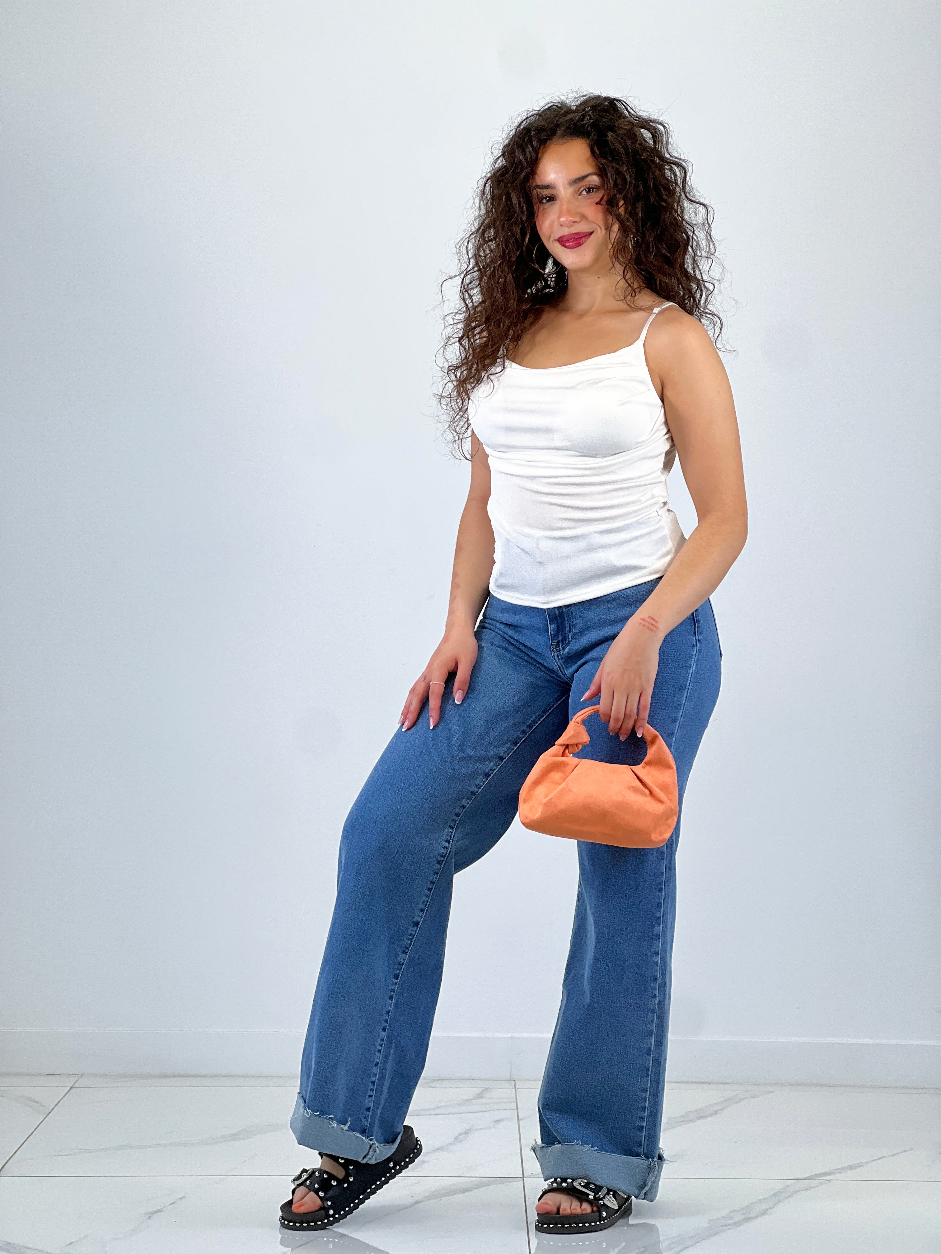 Top tirantes drapeado - Zebra&Maduixa®