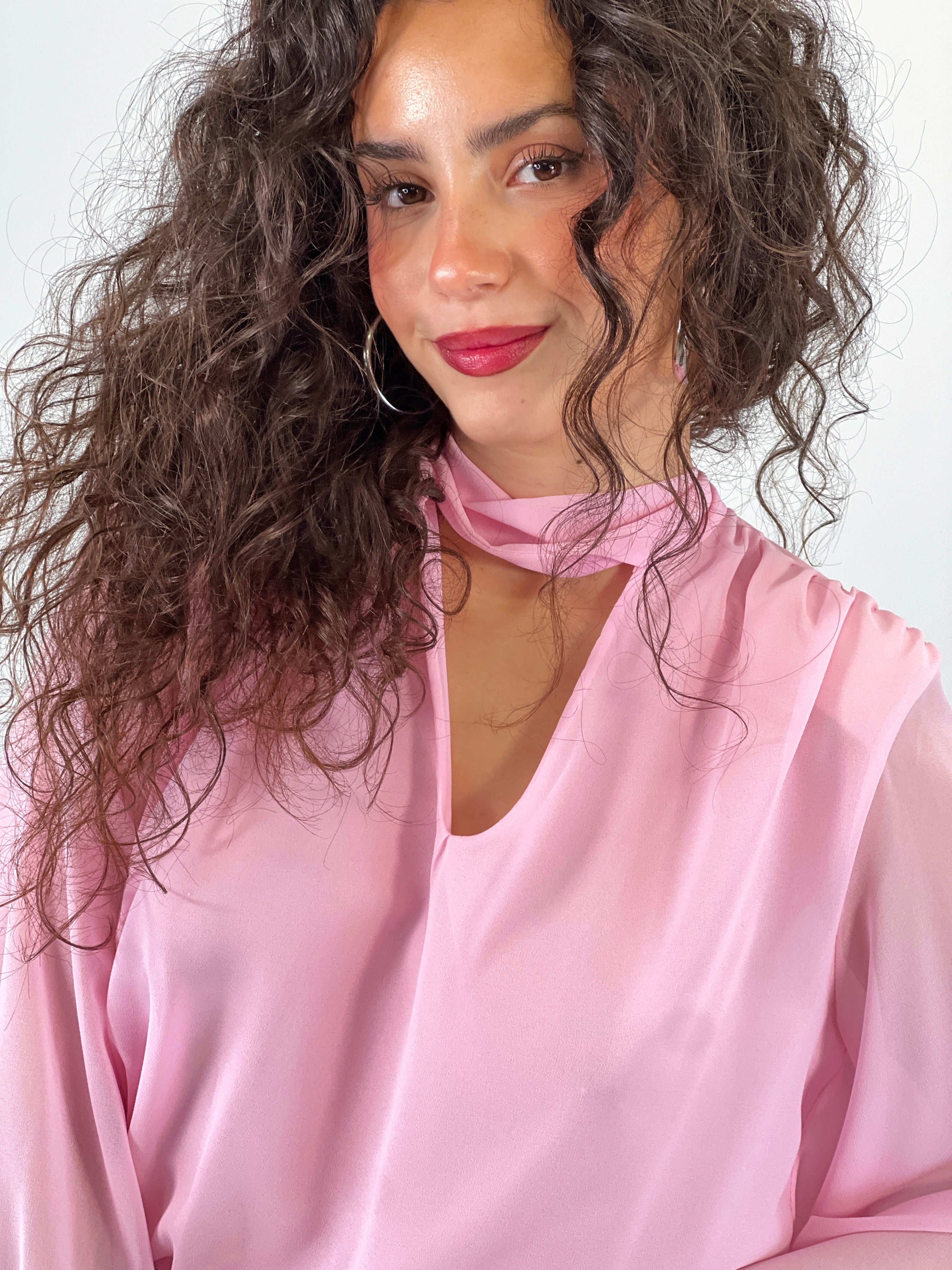 Body gasa escote chocker