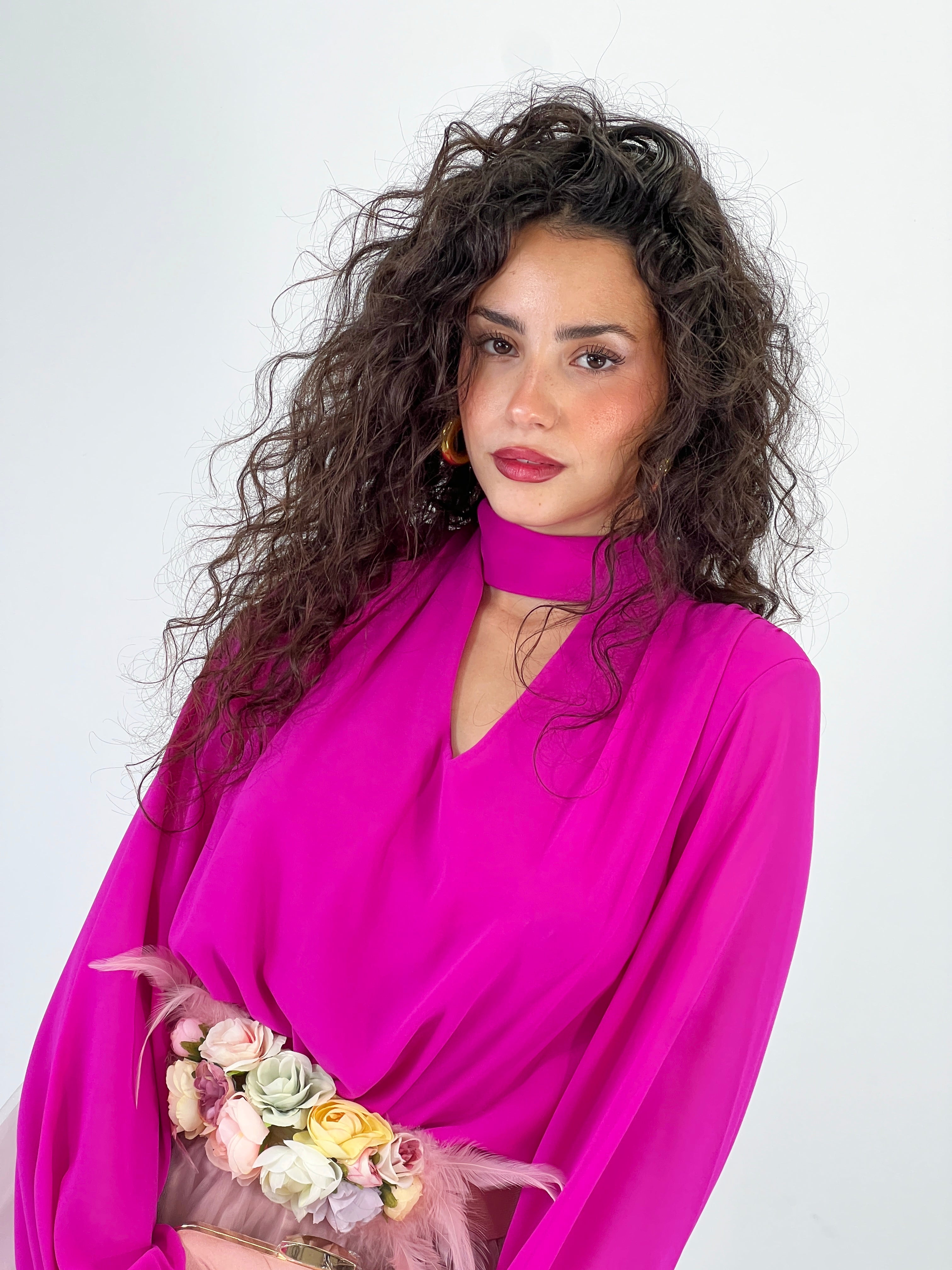 Body gasa escote chocker