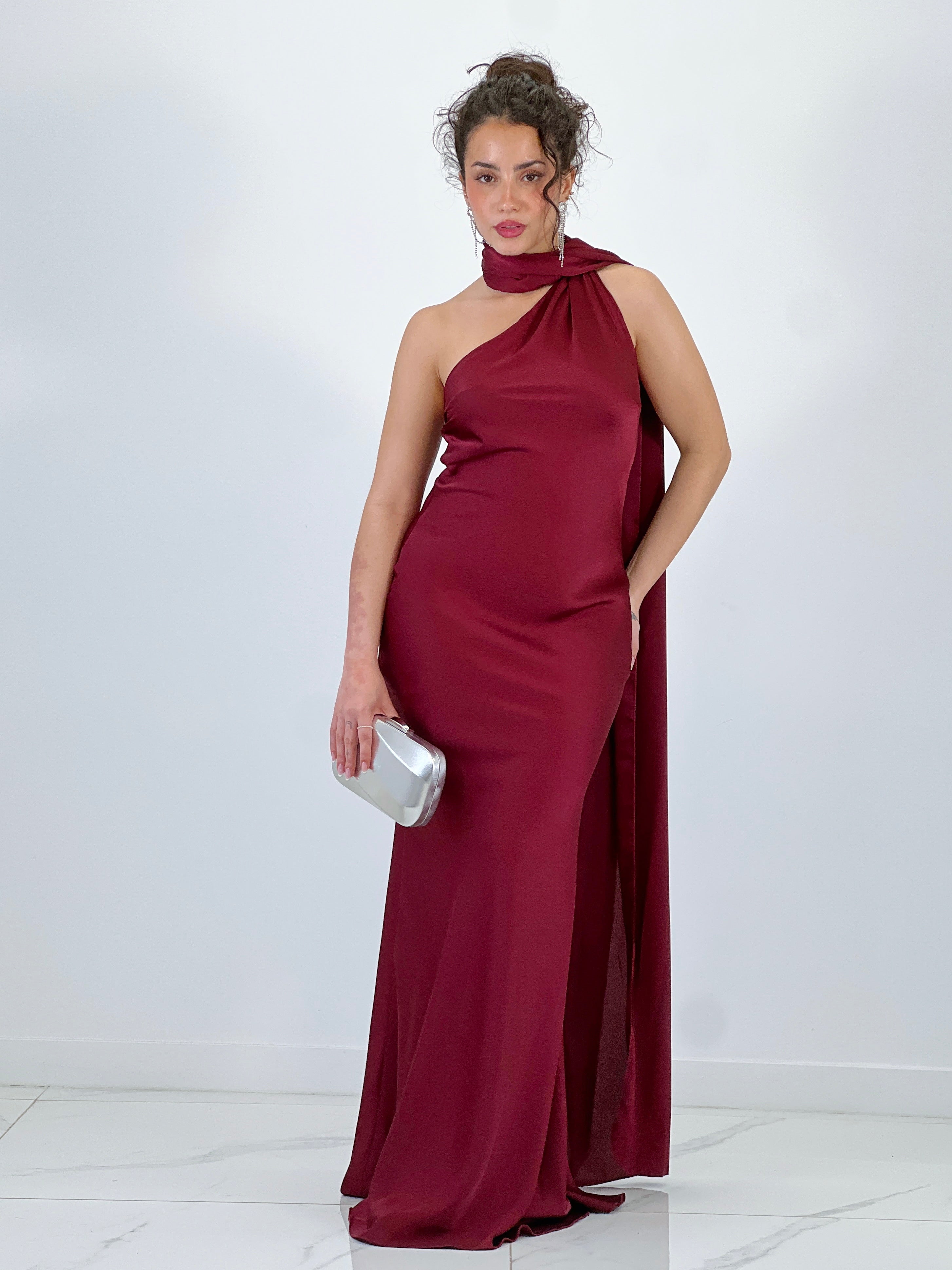 Vestido raso choker Priscila - Zebra&Maduixa®