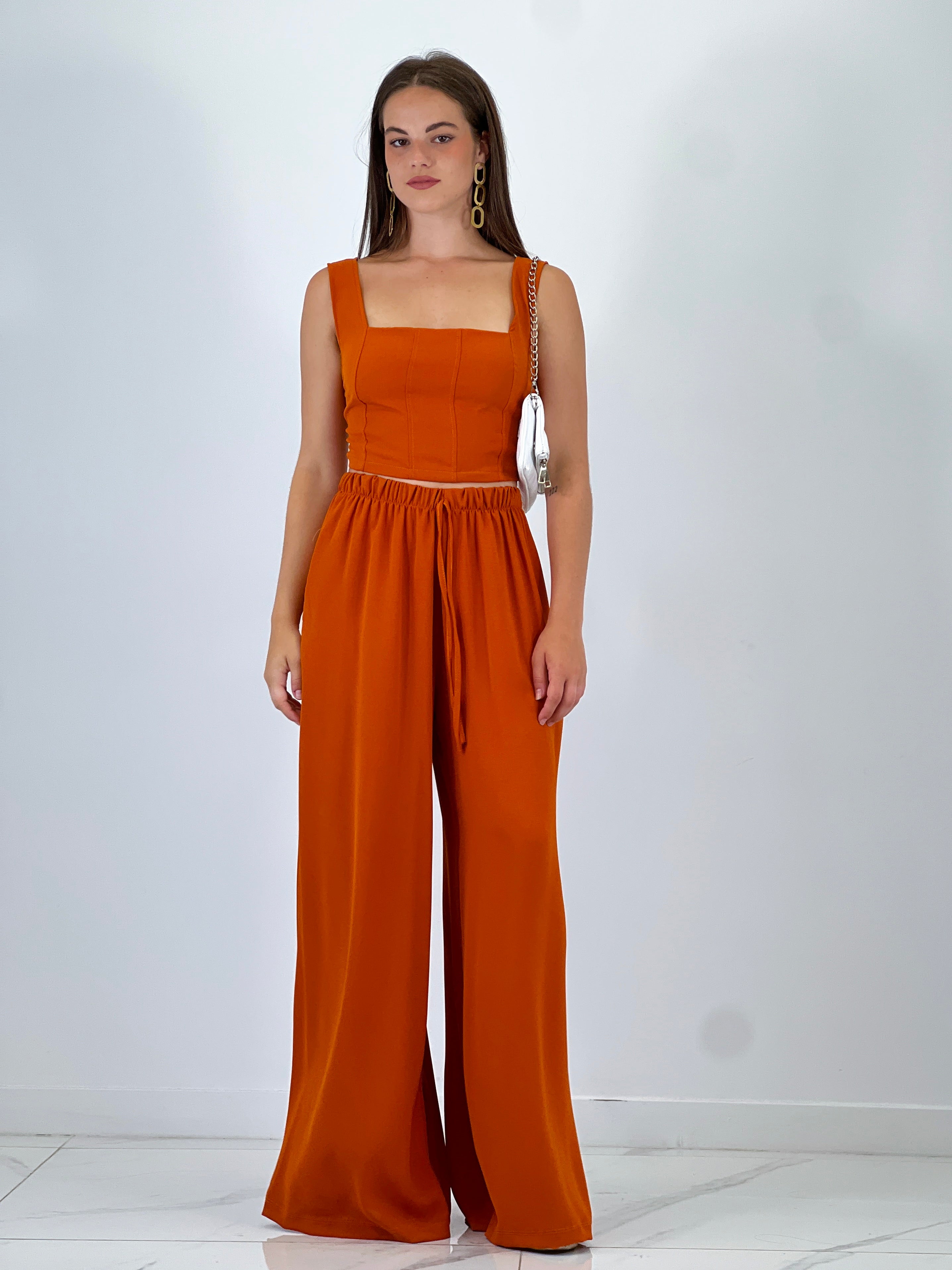 Cristina top and pants set