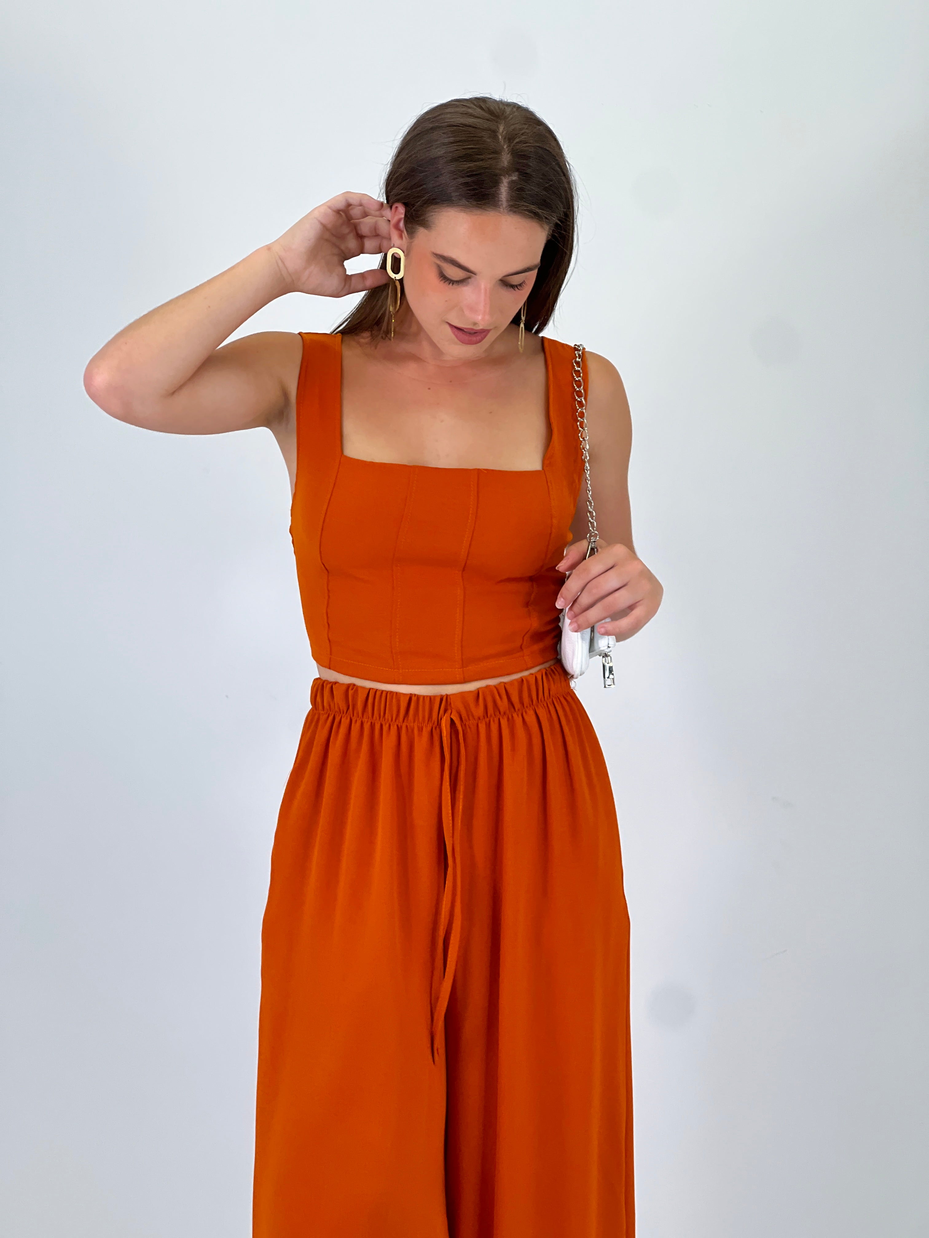 Cristina top and pants set