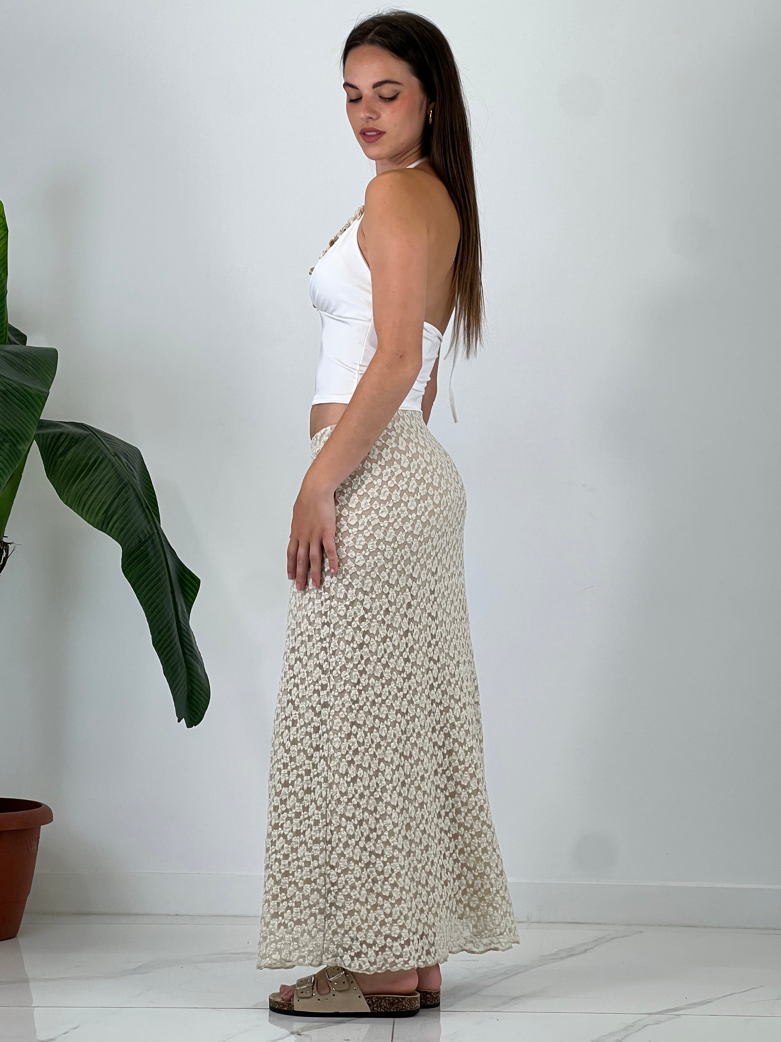 Faldilla llarga de puntes