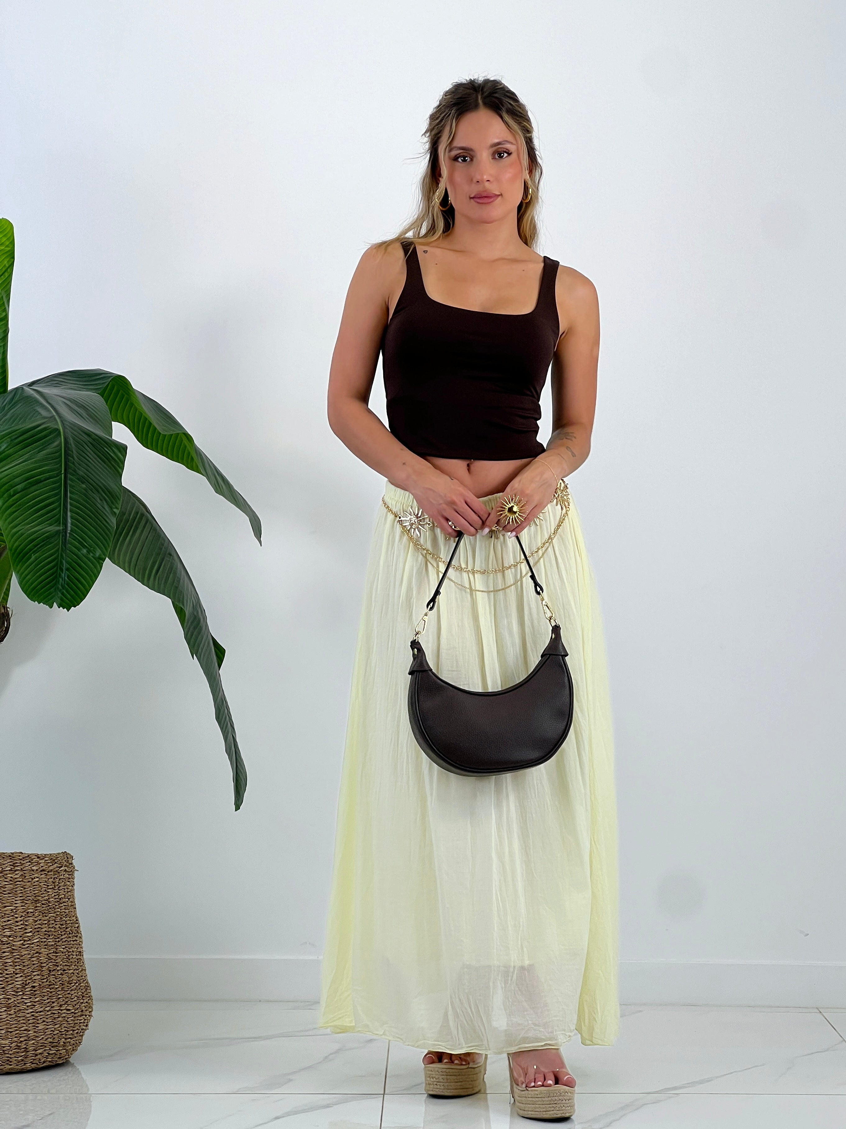 Leather hobo bag