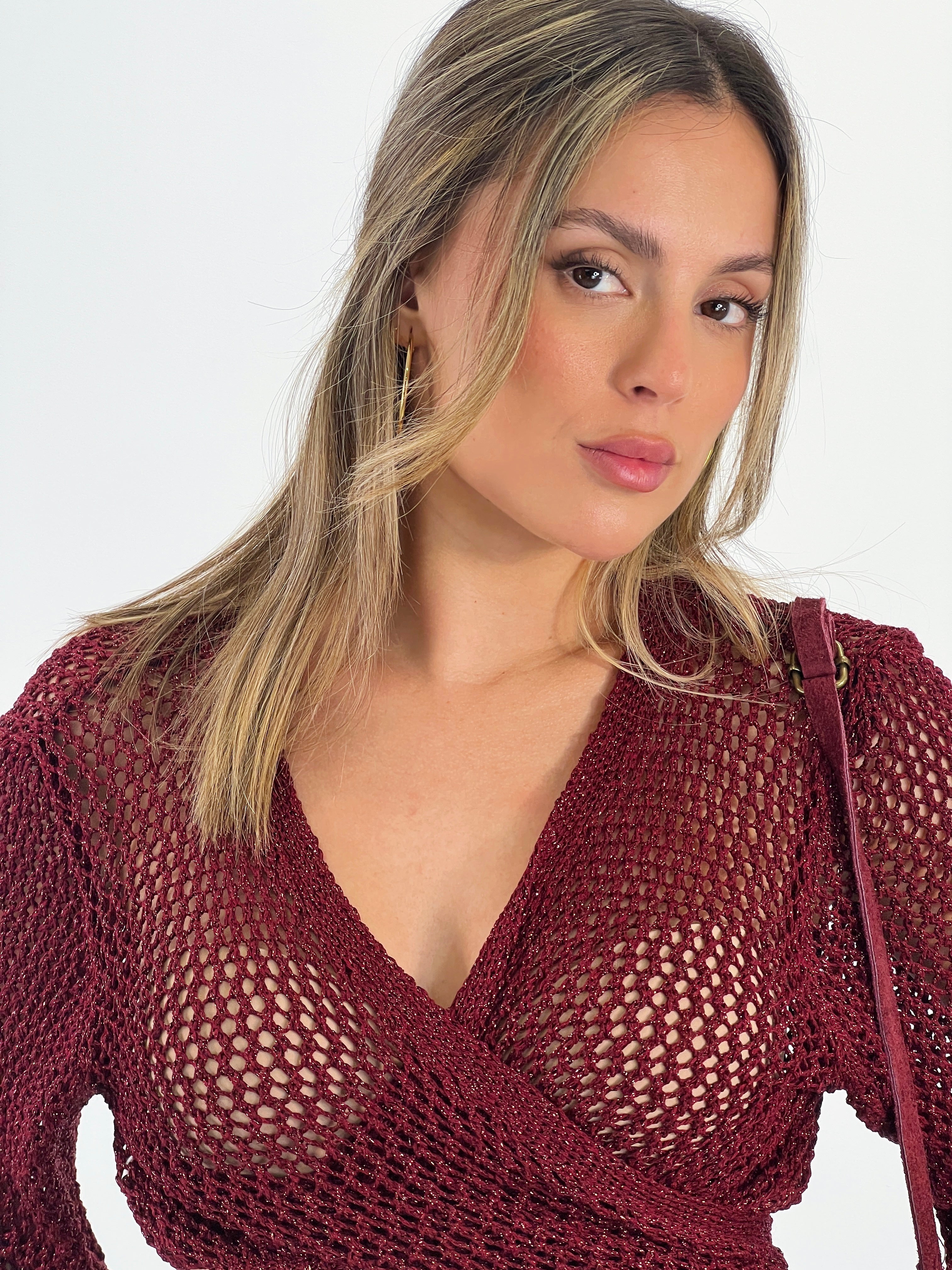 Torera de punt metal·litzada