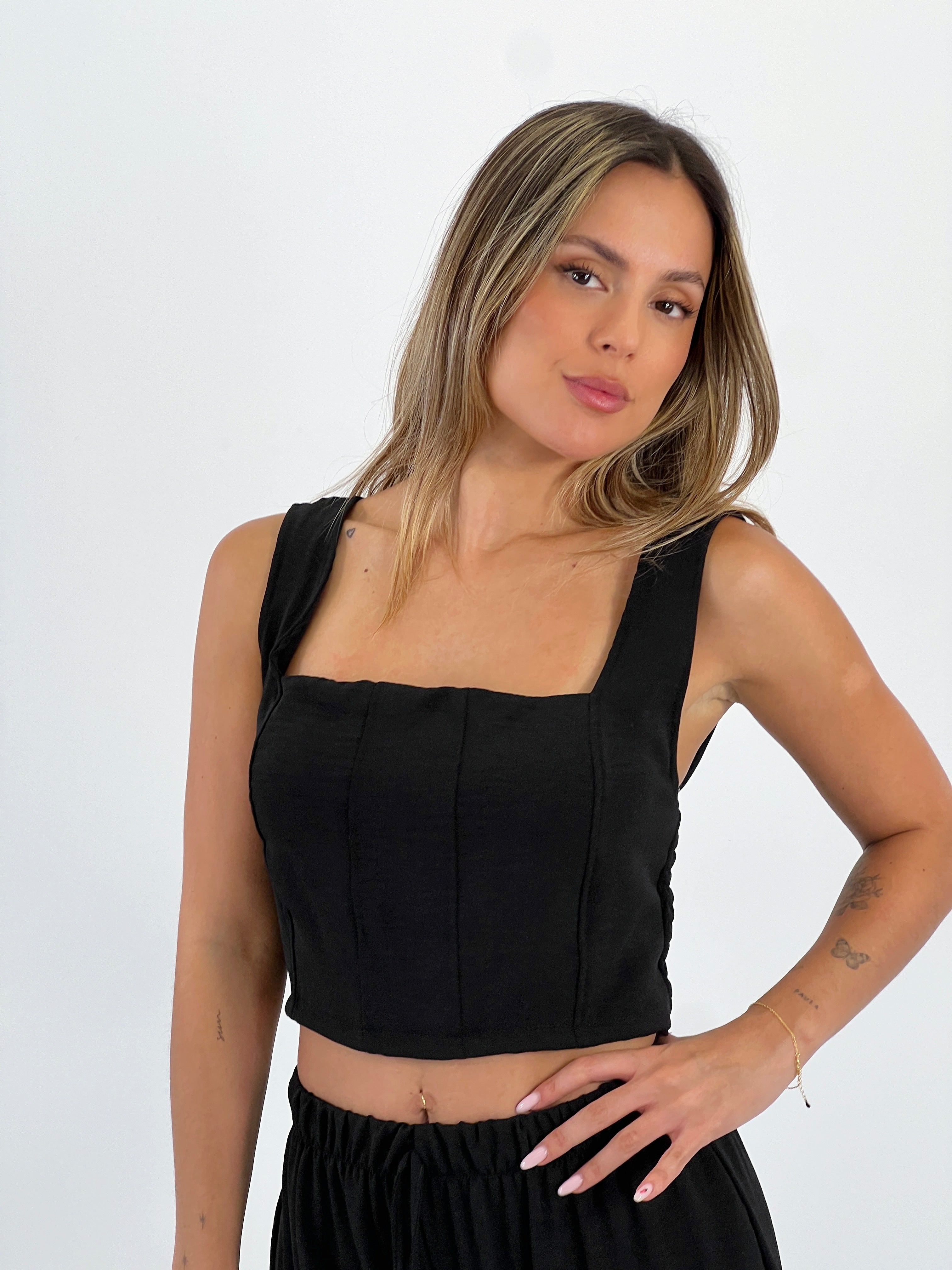 Cristina top and pants set