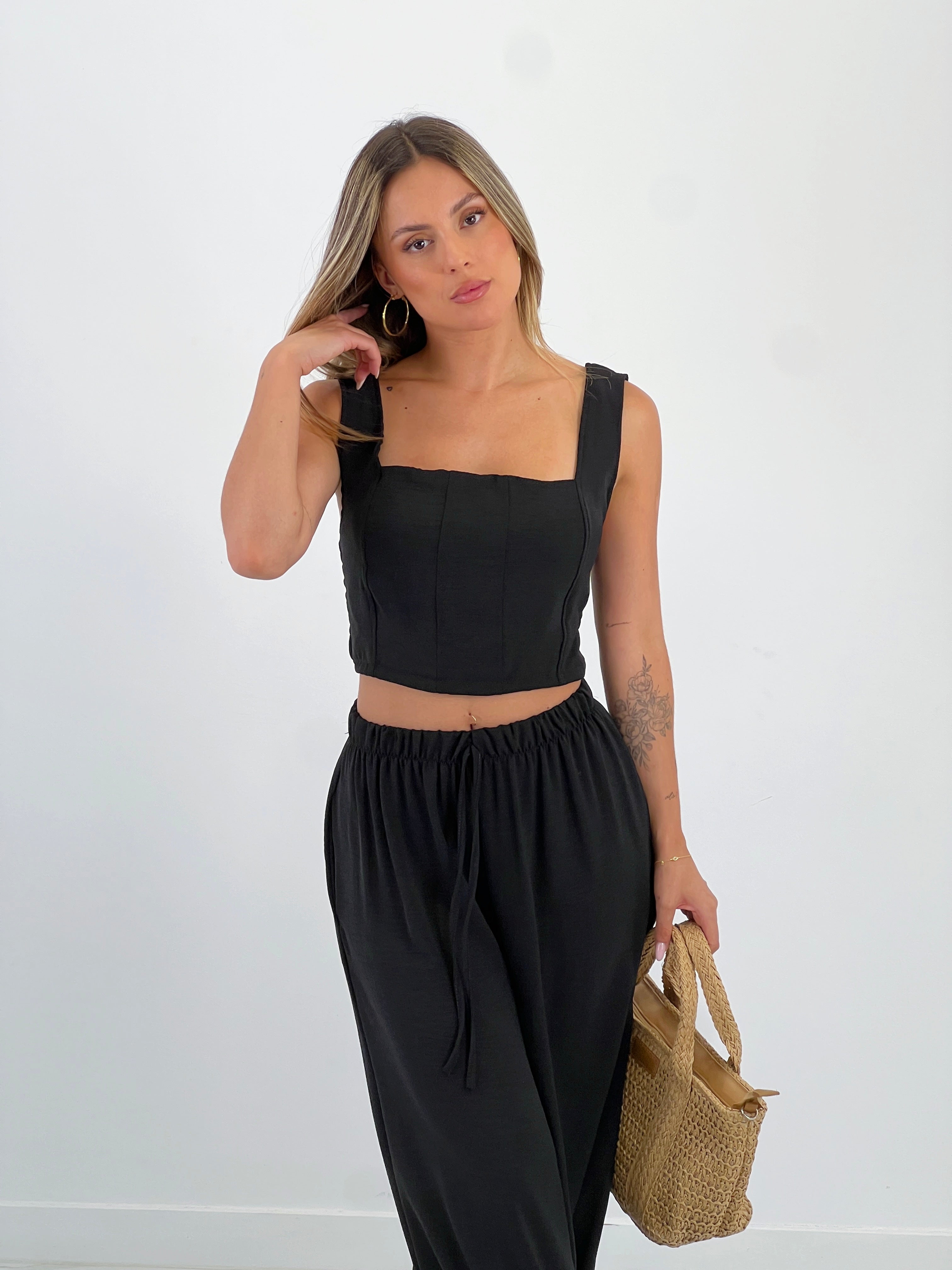 Cristina top and pants set