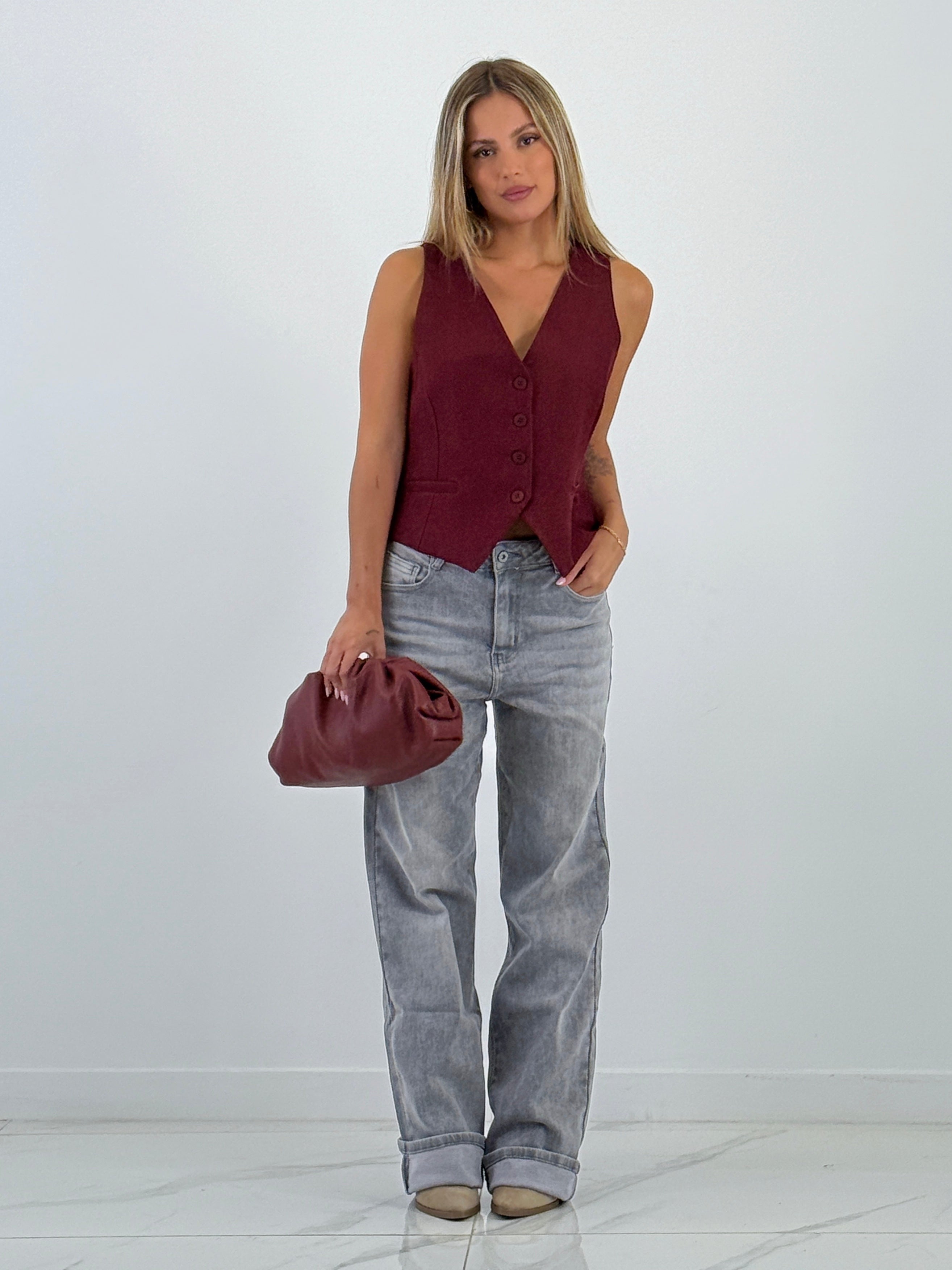 Top chaleco estructura - Zebra&Maduixa®