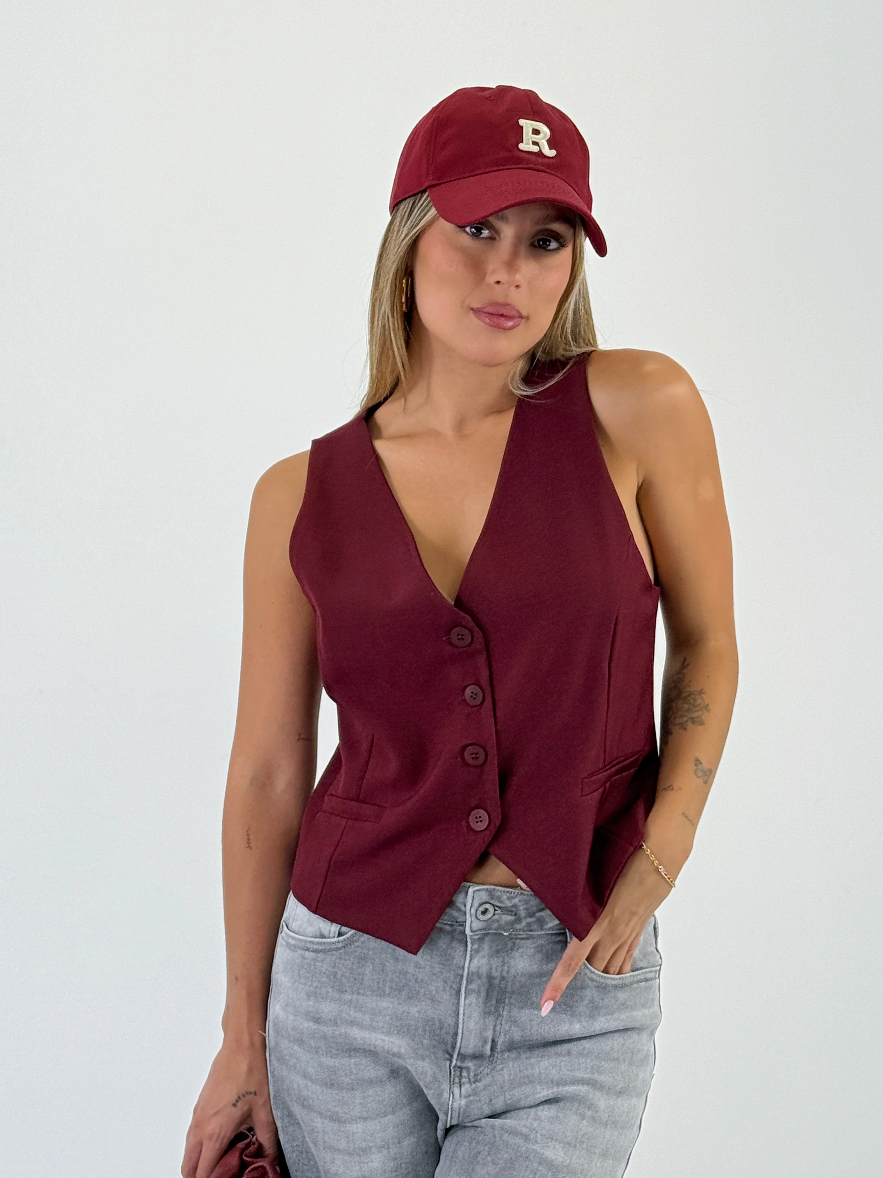 Top chaleco estructura - Zebra&Maduixa®