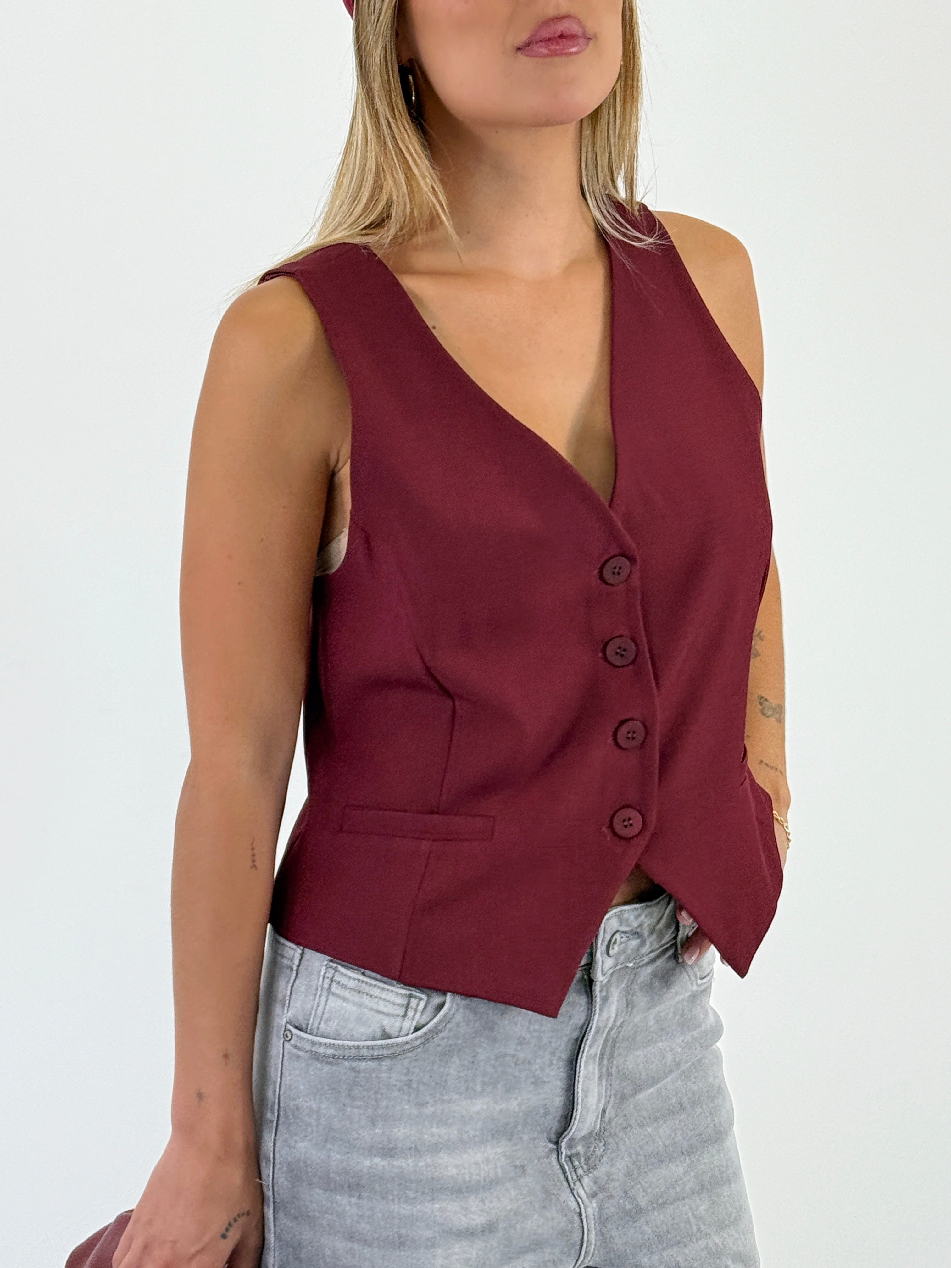 Top chaleco estructura - Zebra&Maduixa®