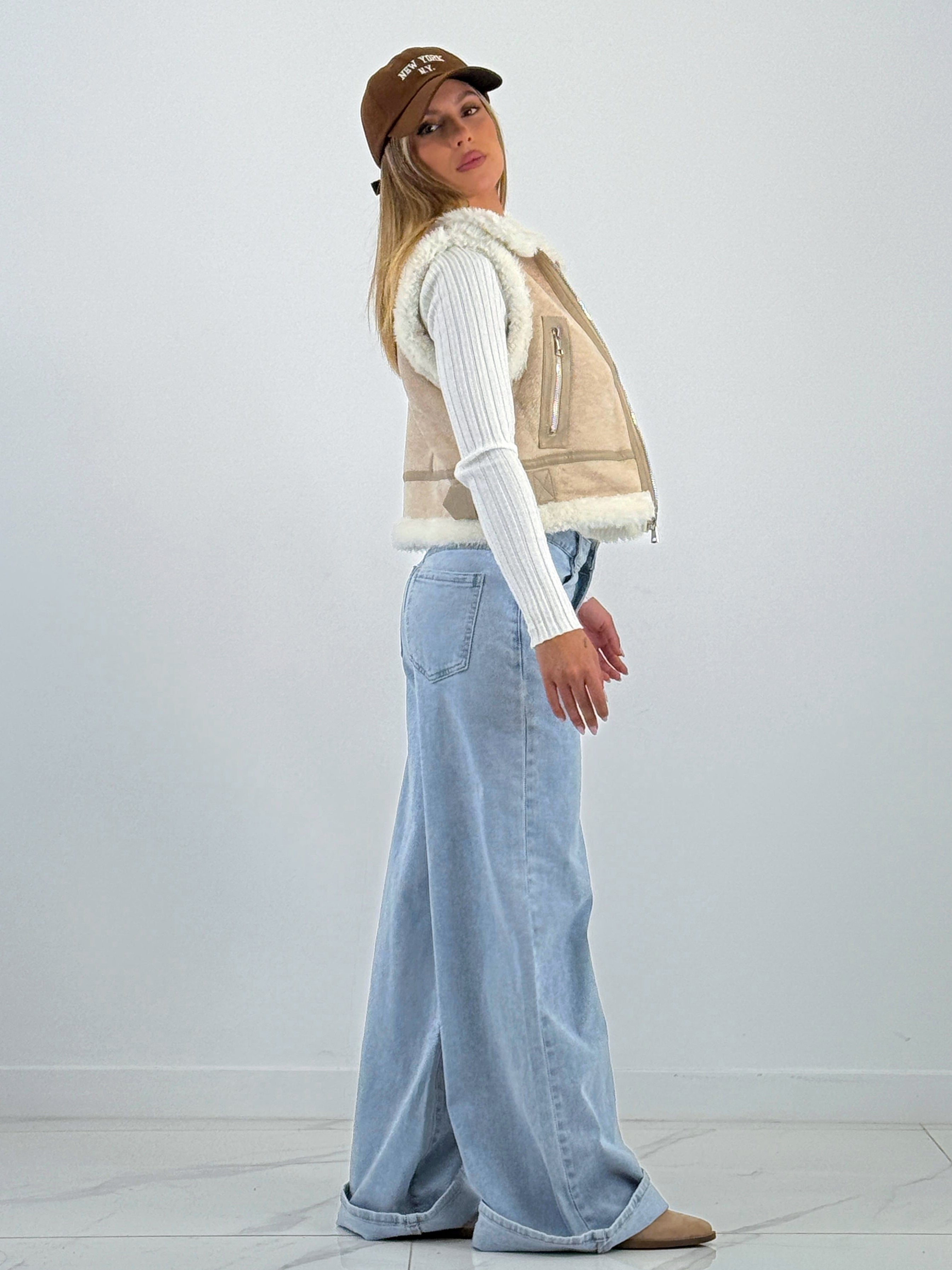 Armilla curta doble cara