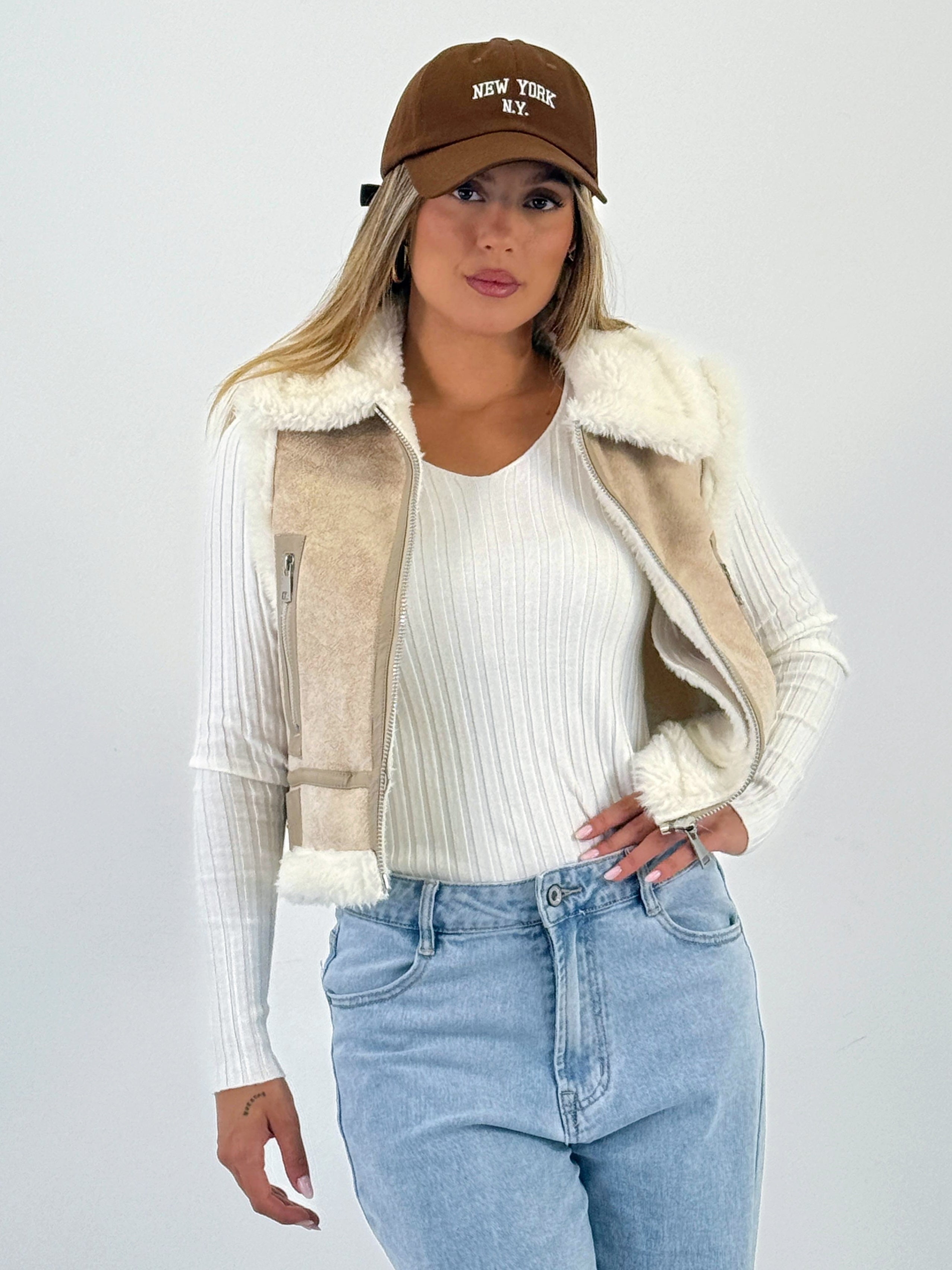 Armilla curta doble cara