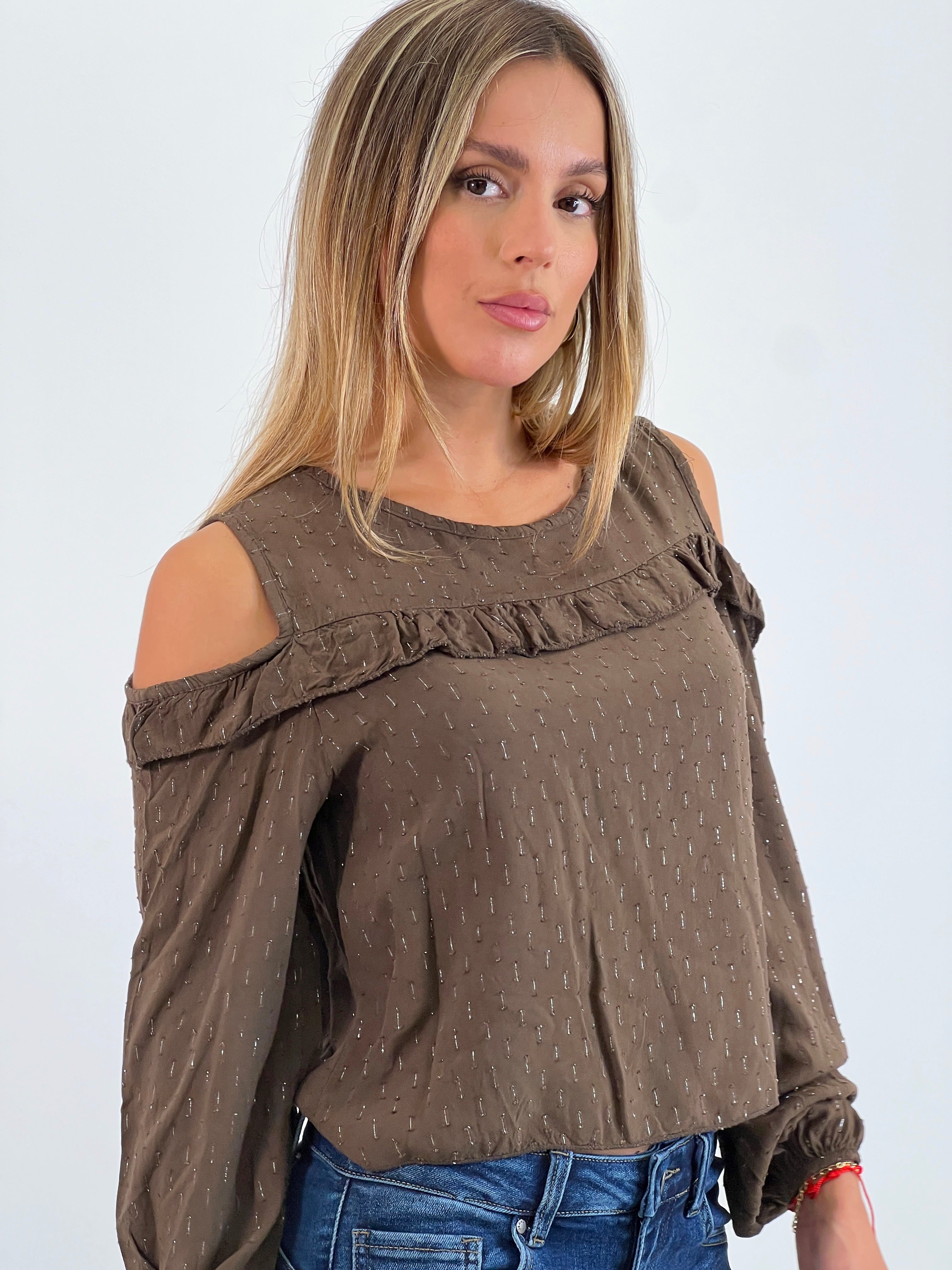 Blusa hombros cut out - Zebra&Maduixa®