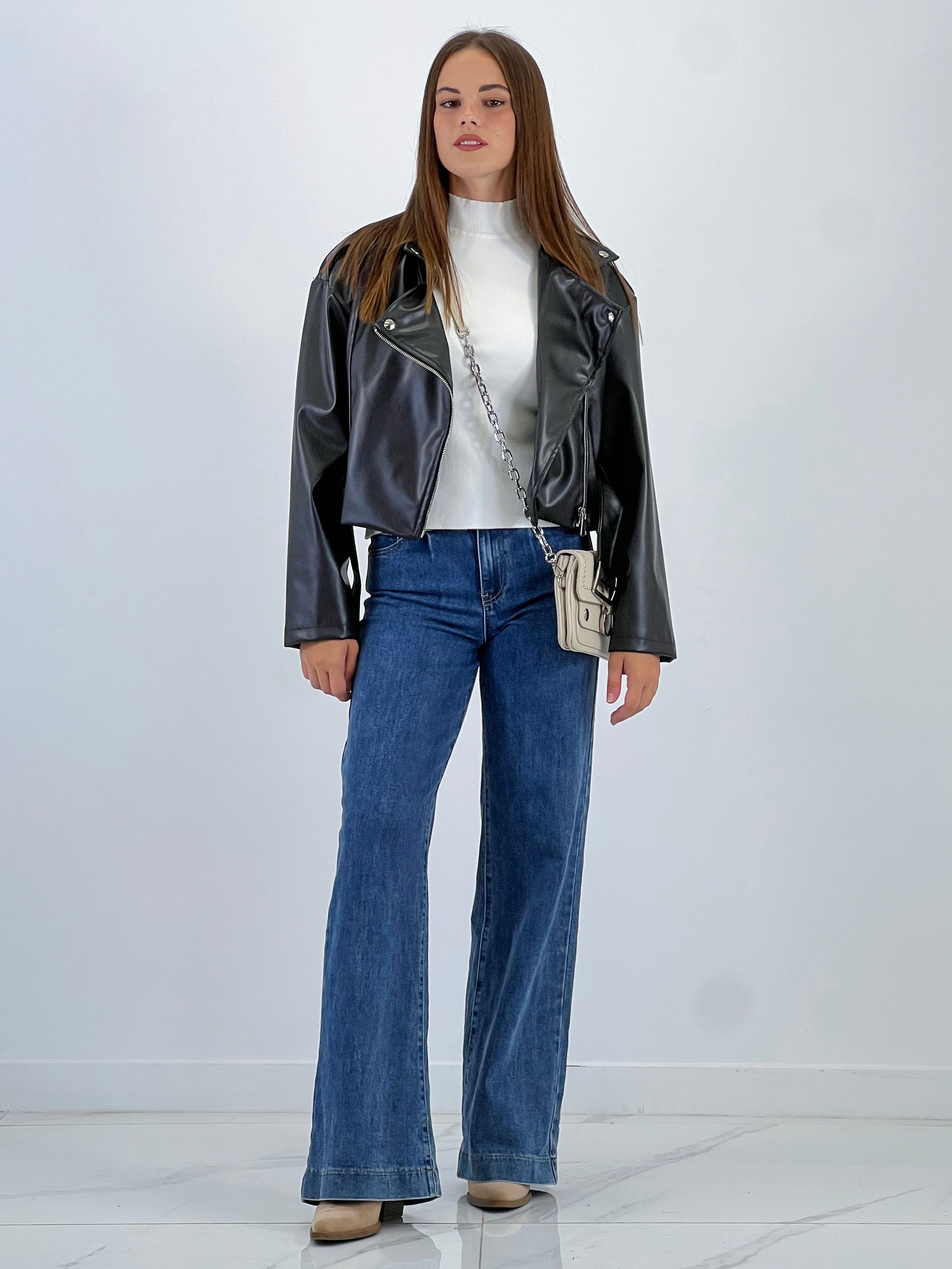 Chaqueta cruzada biker - Zebra&Maduixa®