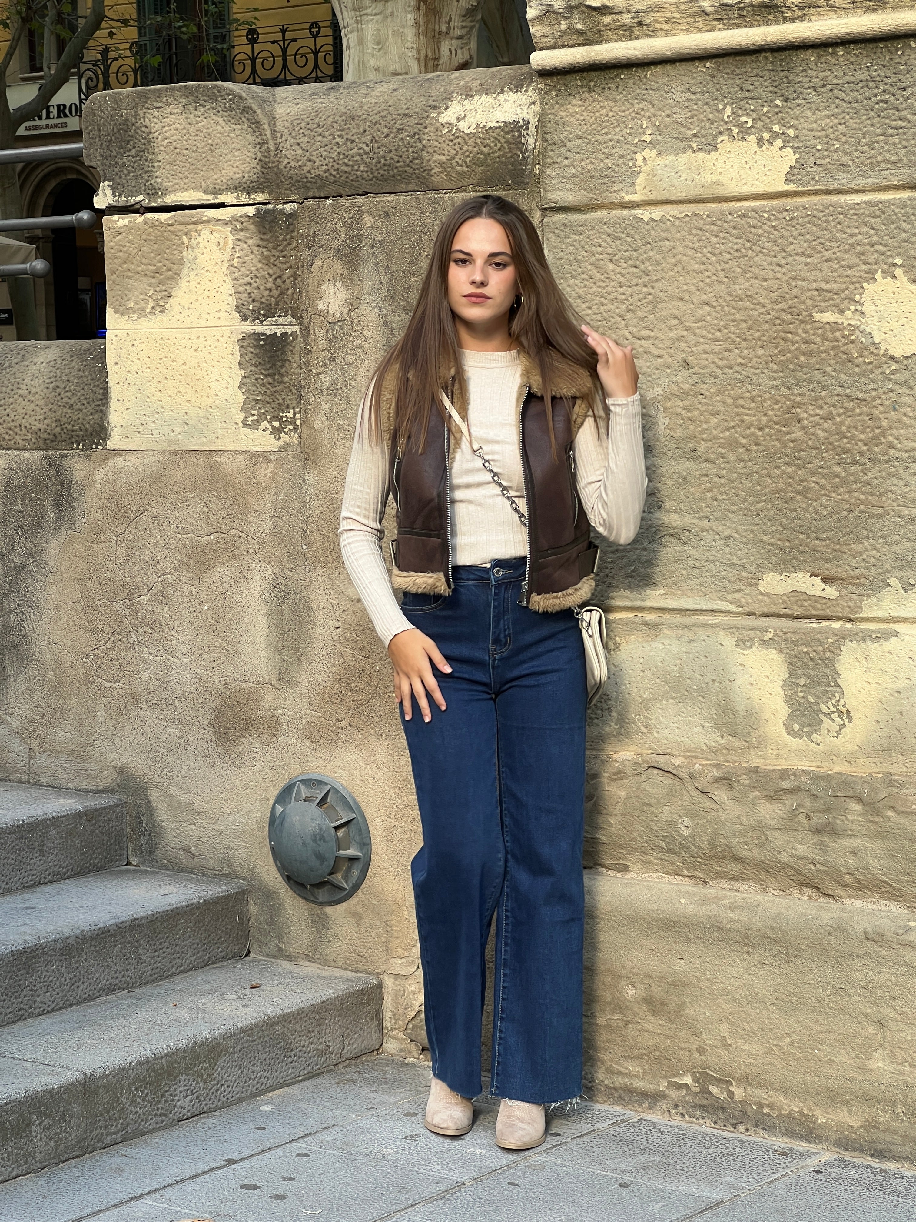 Armilla curta doble cara