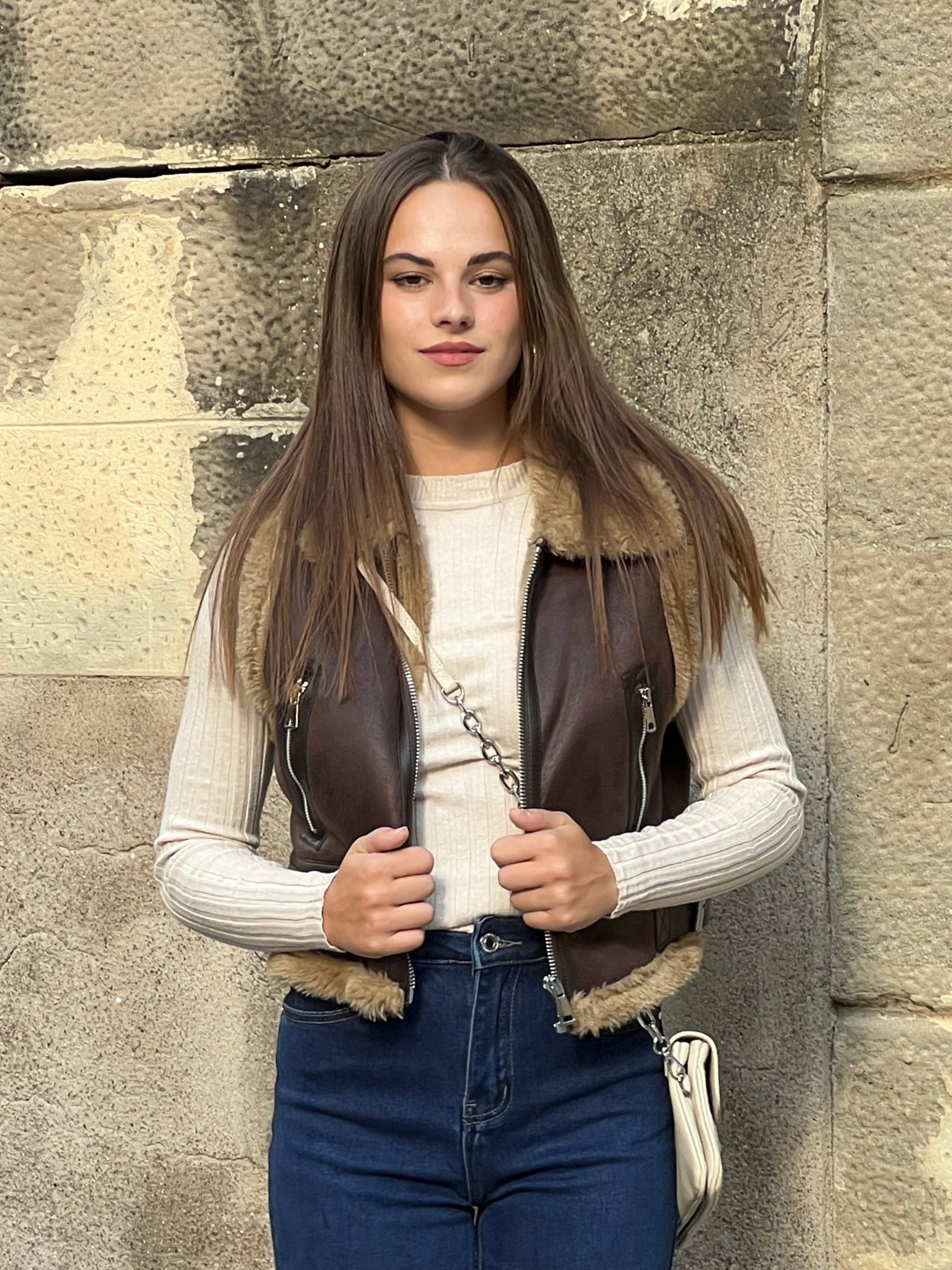 Armilla curta doble cara