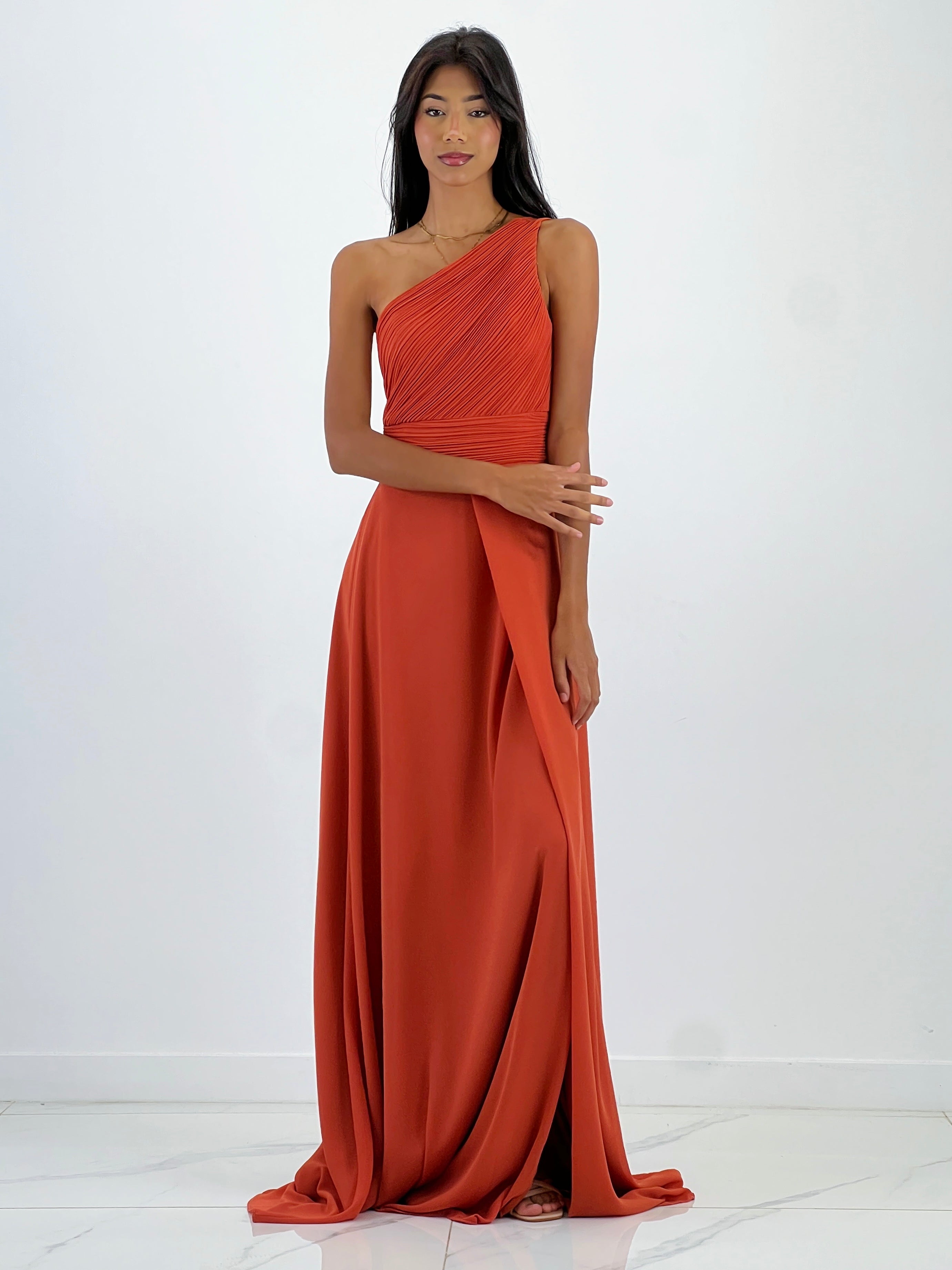 Vestido drapeado romano Julia - Zebra&Maduixa®