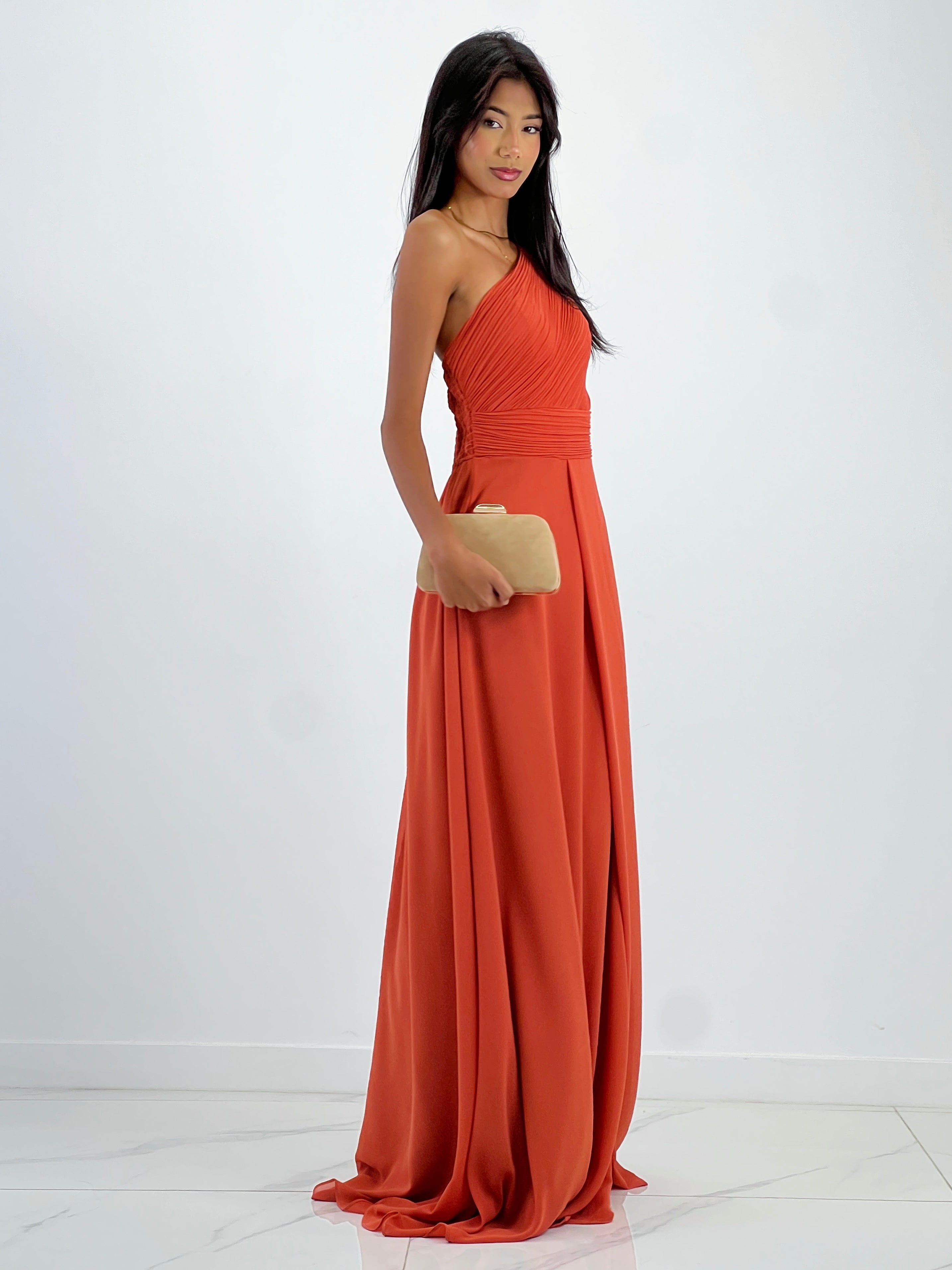 Vestido drapeado romano Julia - Zebra&Maduixa®