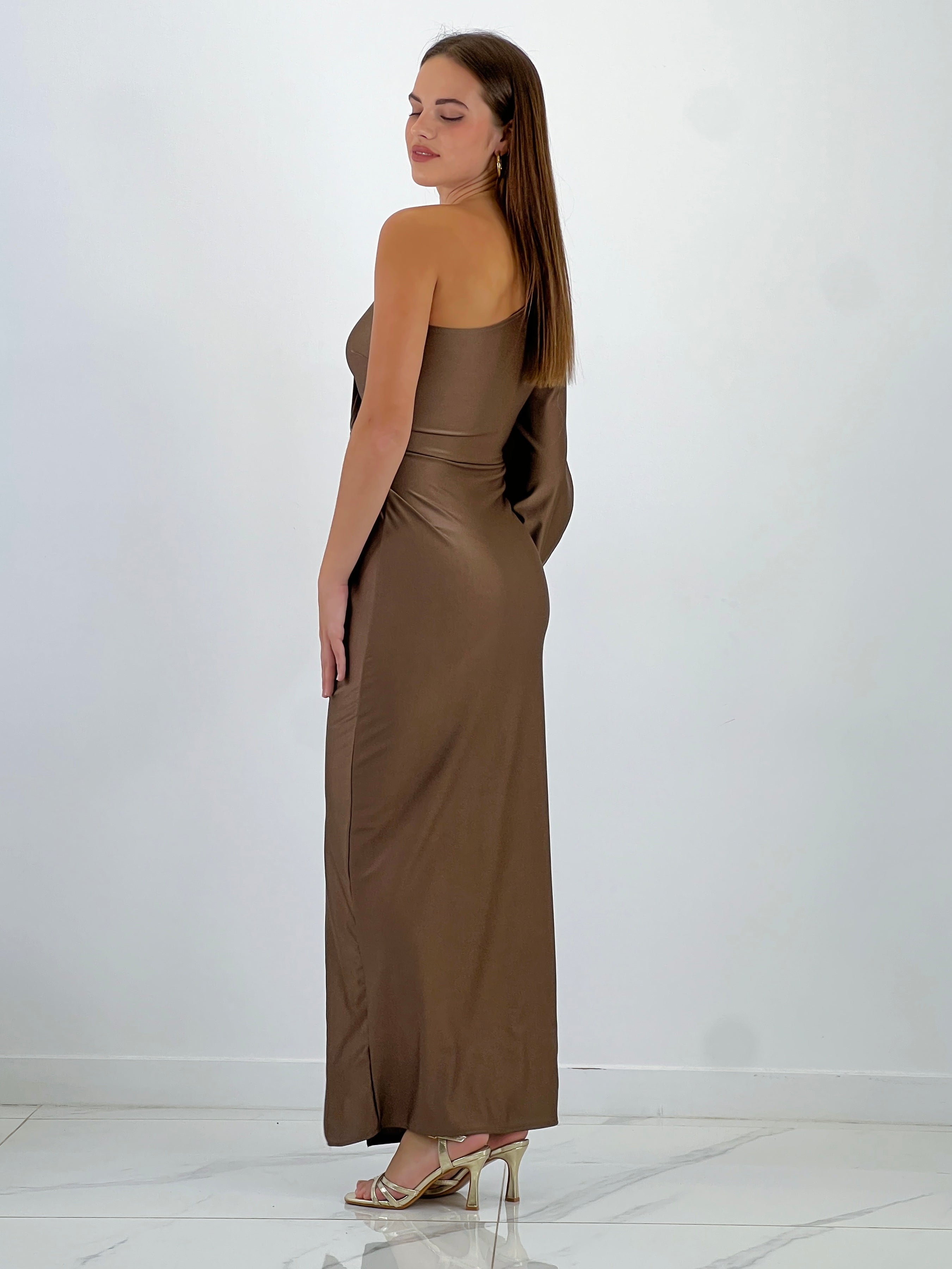 Vestido manga asimétrica Hera - Zebra&Maduixa®