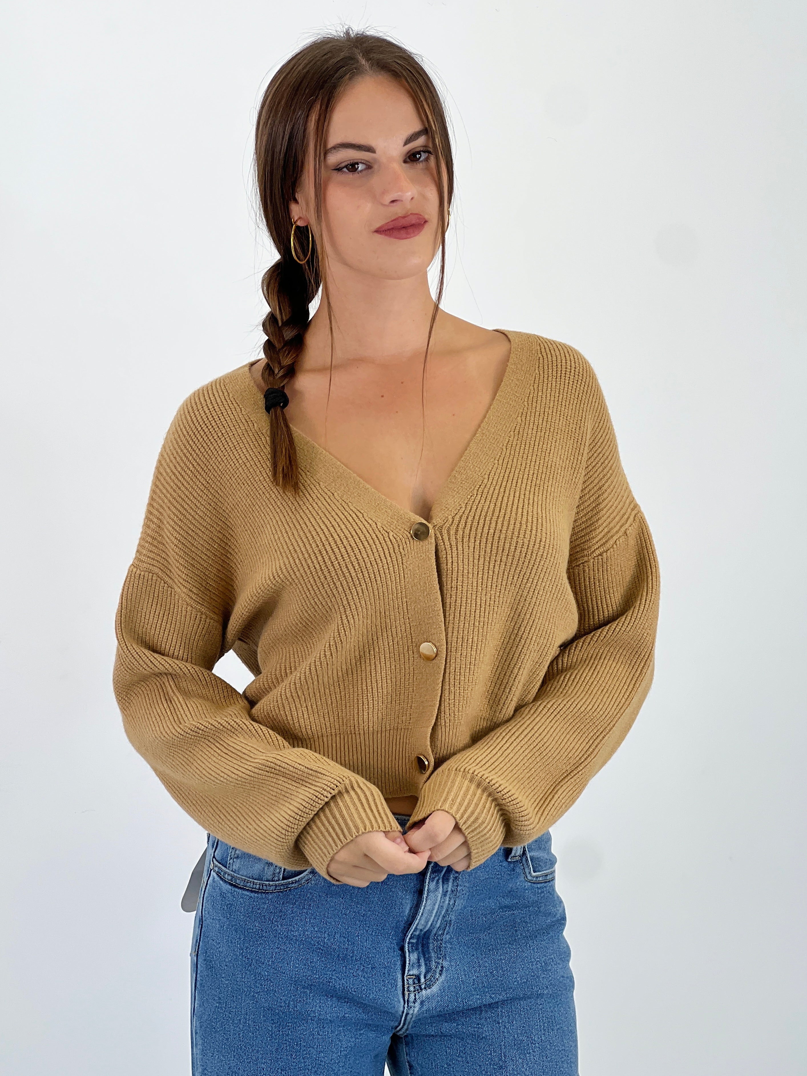 Chaqueta cropped punto - Zebra&Maduixa®