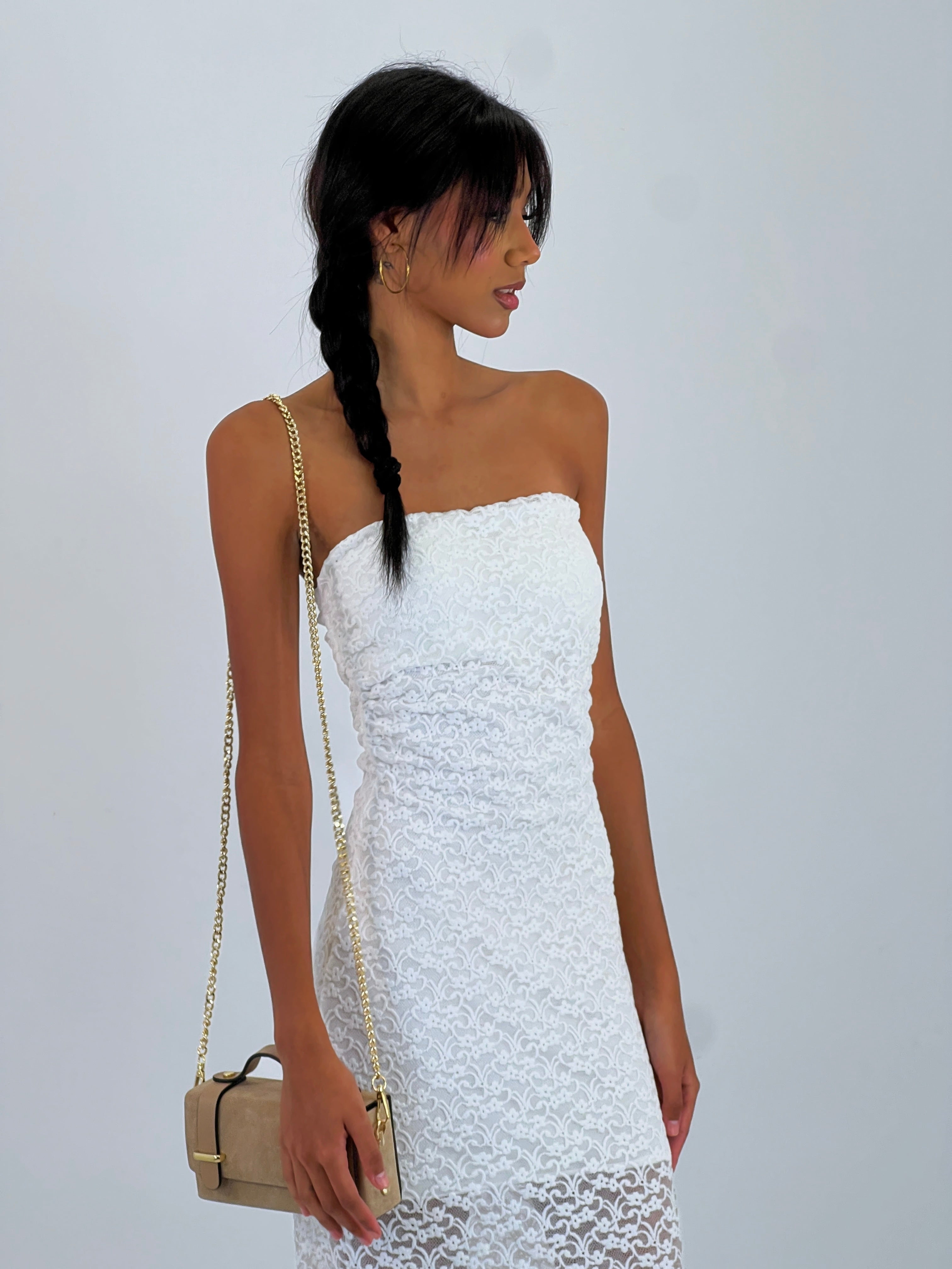 Vestido palabra de honor velvet - Zebra&Maduixa®