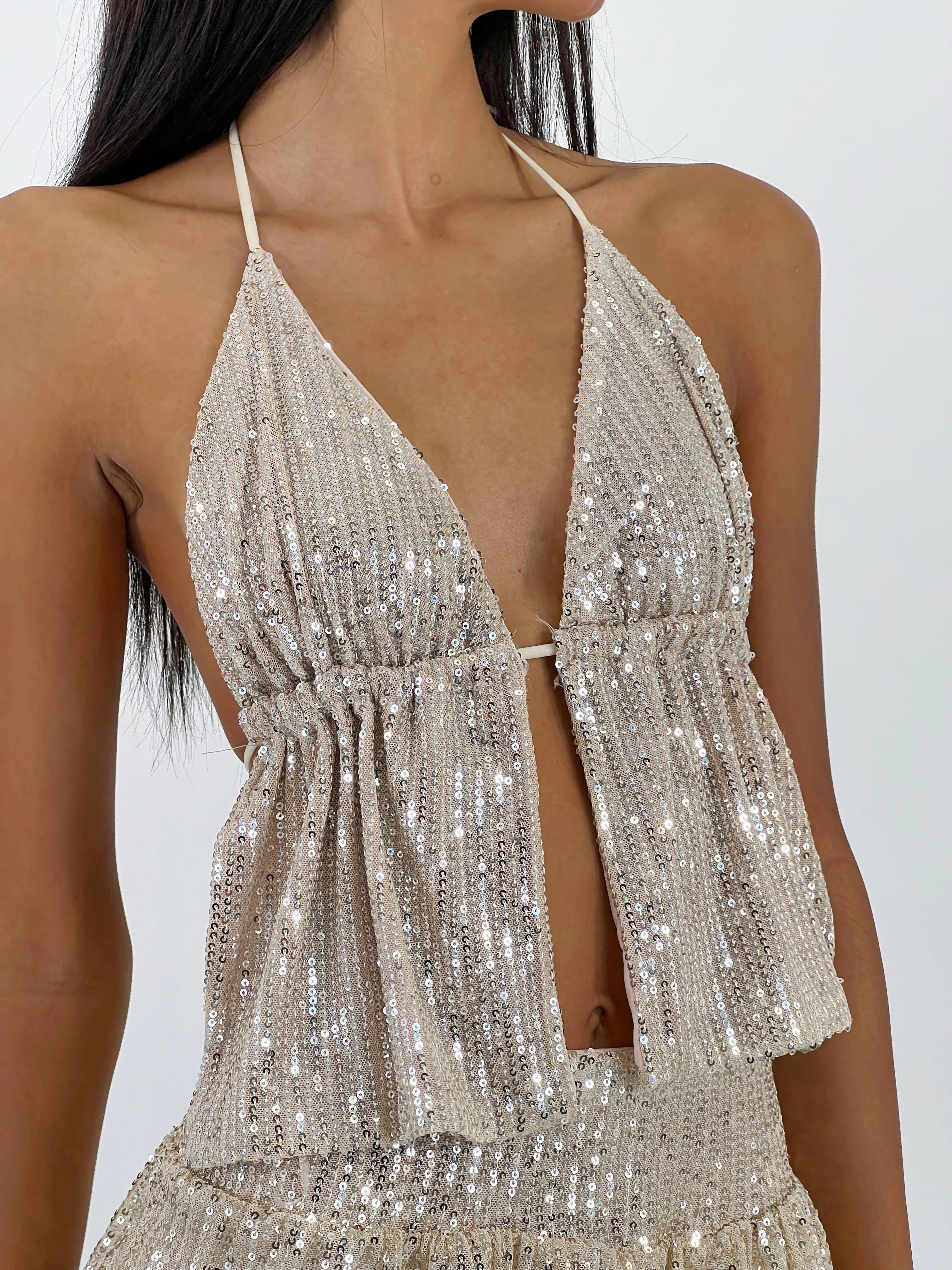 Top escotado lentejuelas - Zebra&Maduixa®