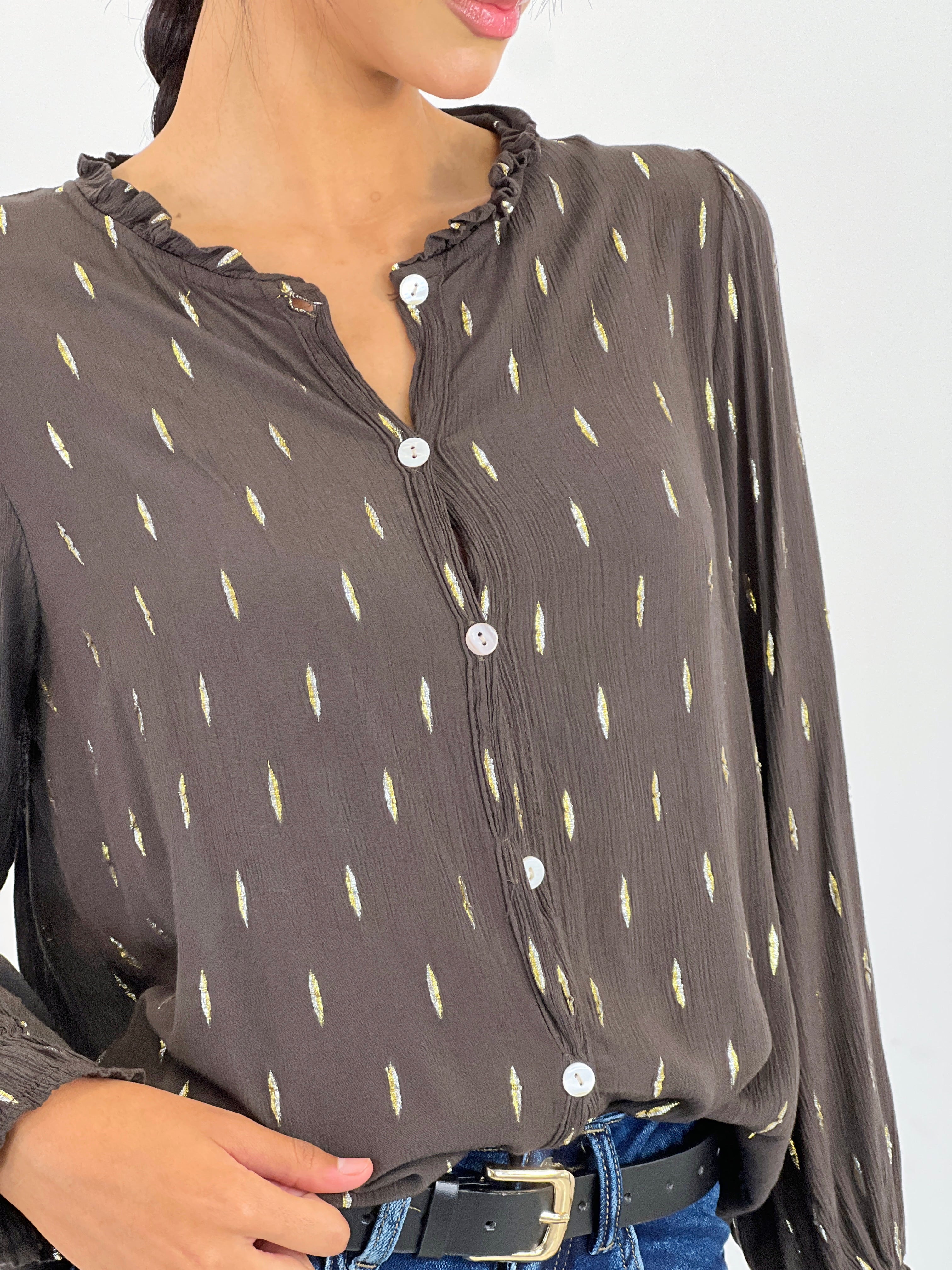Camisa cuello mao - Zebra&Maduixa®