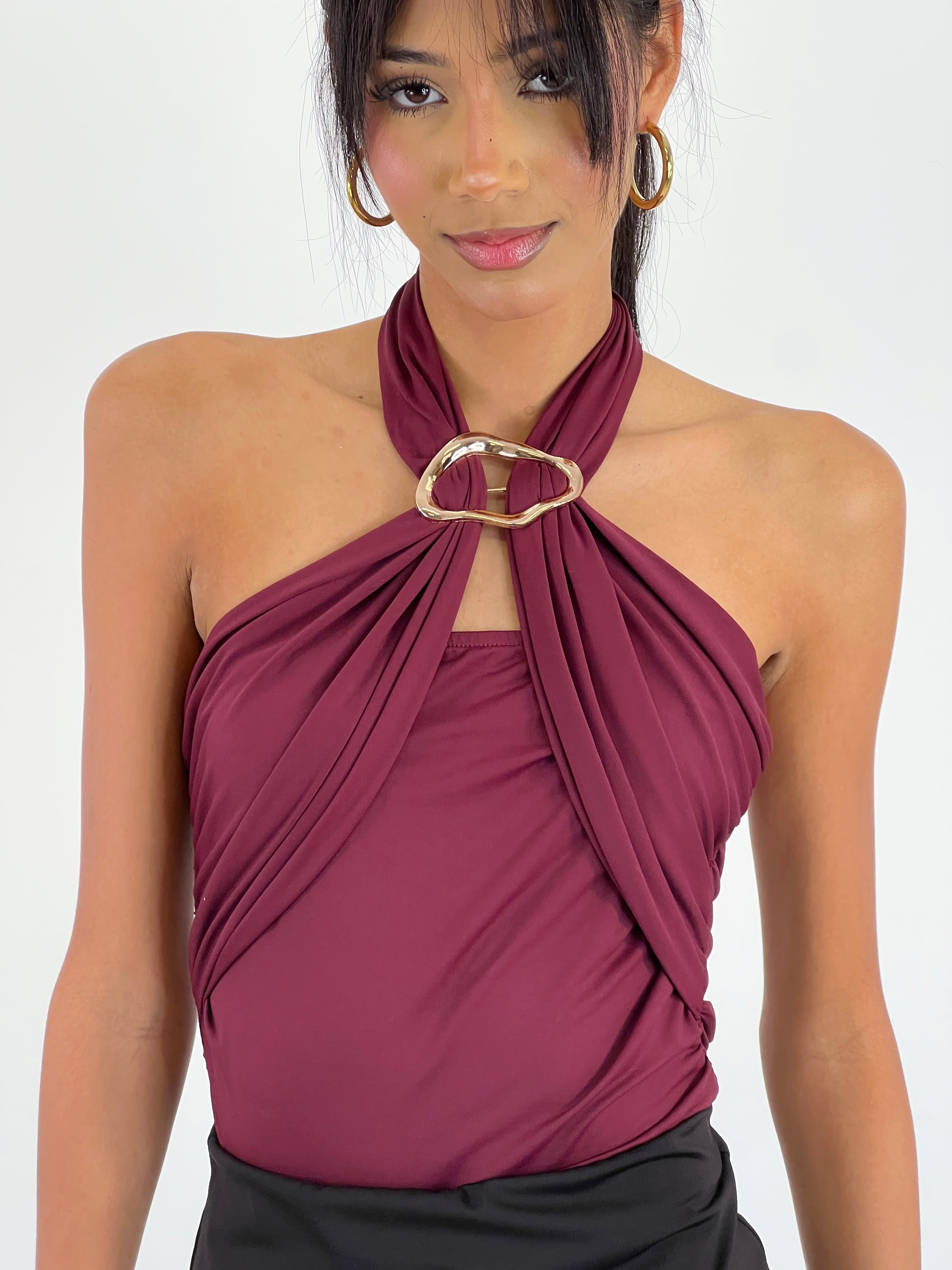 Body halter detalle dorado - Zebra&Maduixa®