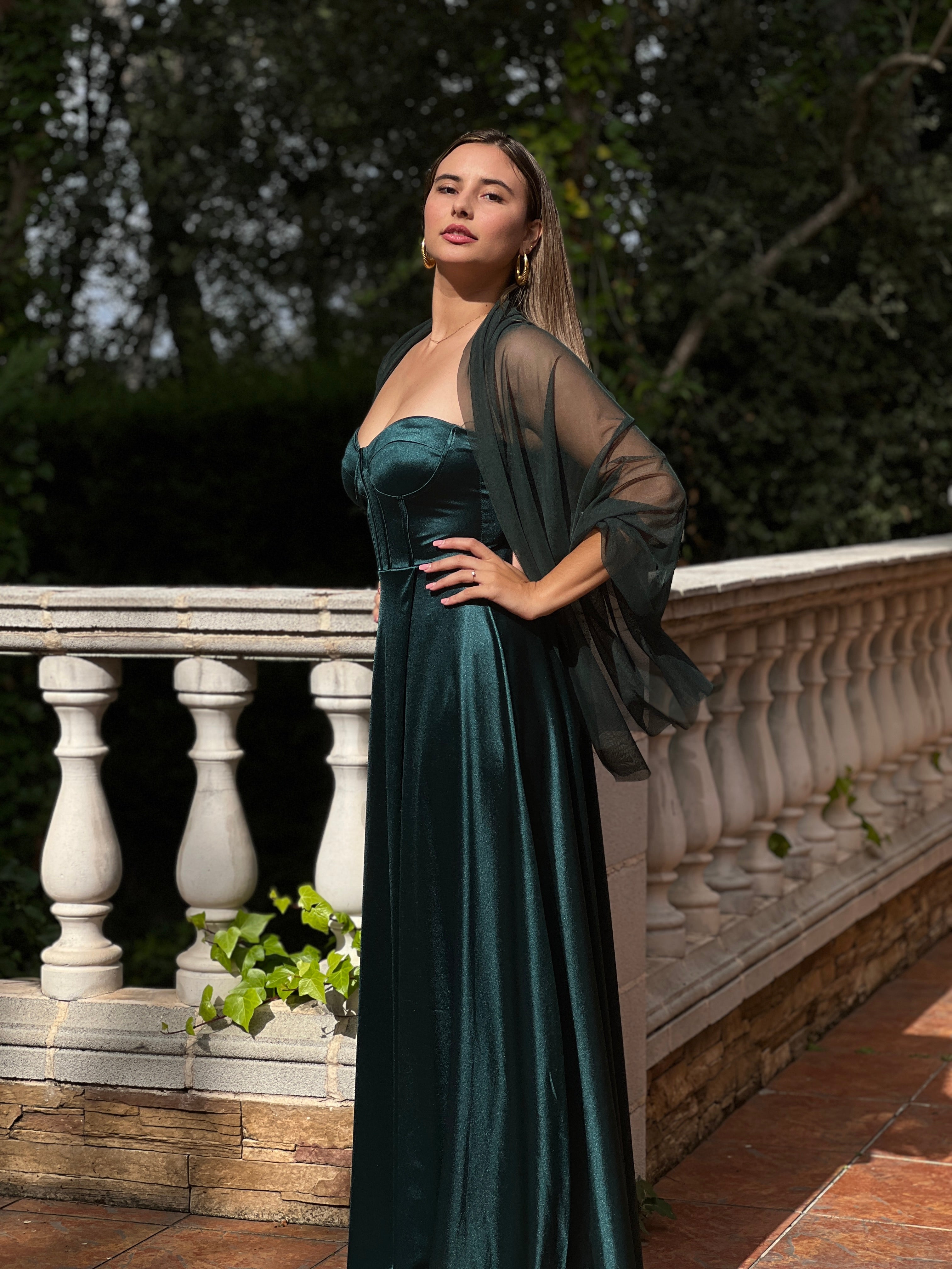 Vestido satinado Nelia - Zebra&Maduixa®