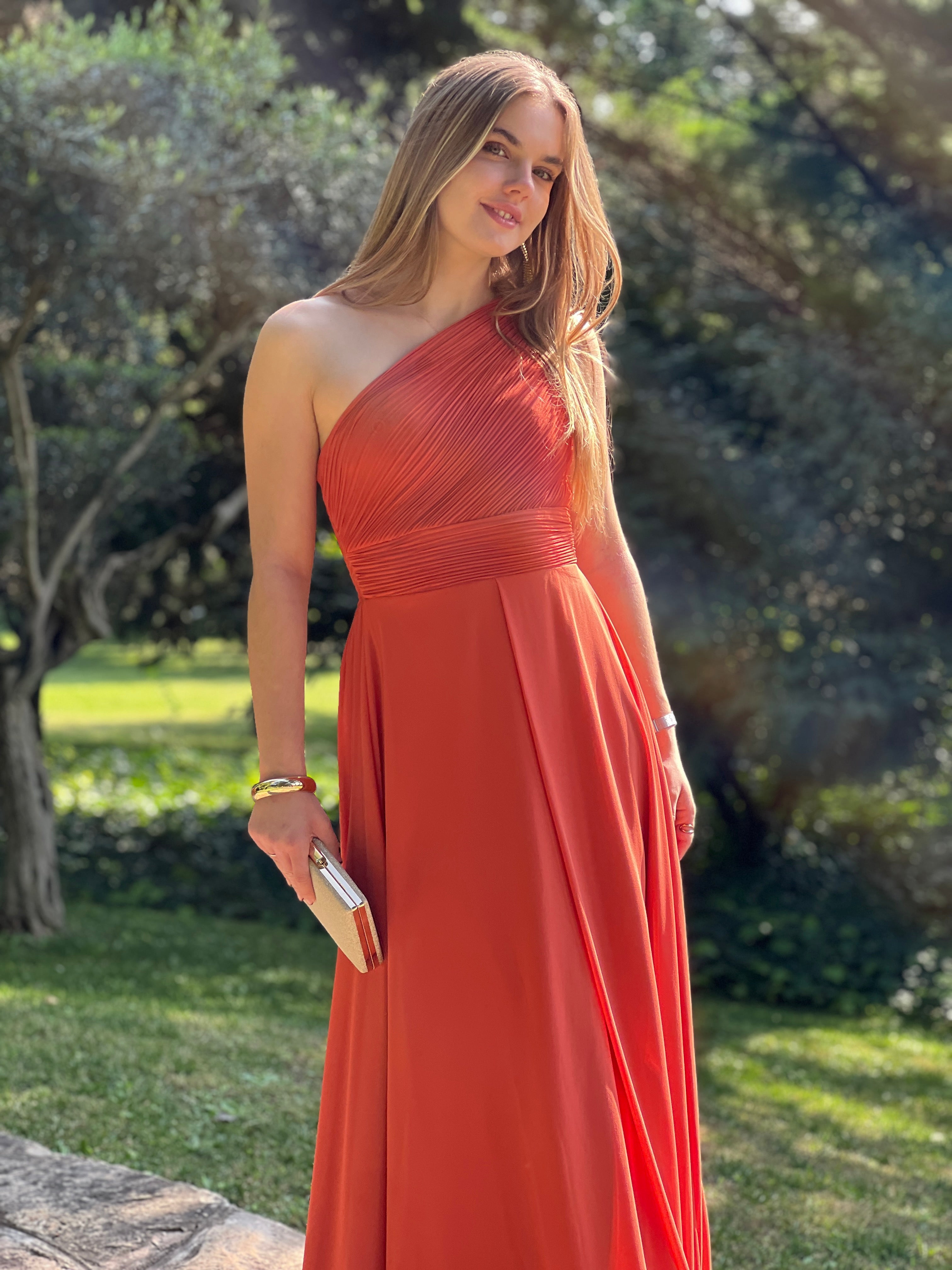 Vestido drapeado romano Julia - Zebra&Maduixa®