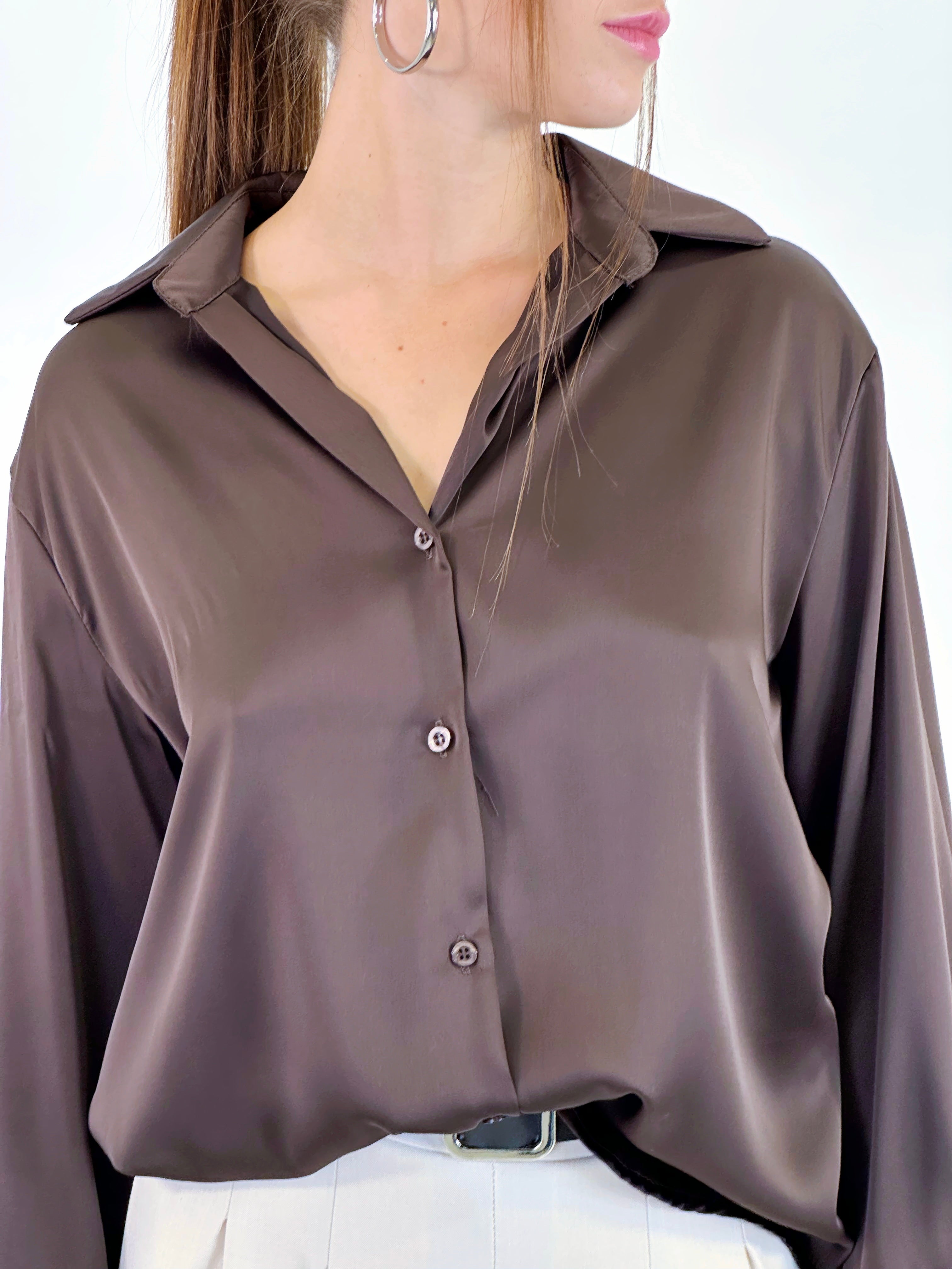 Camisa satinada botones - Zebra&Maduixa®