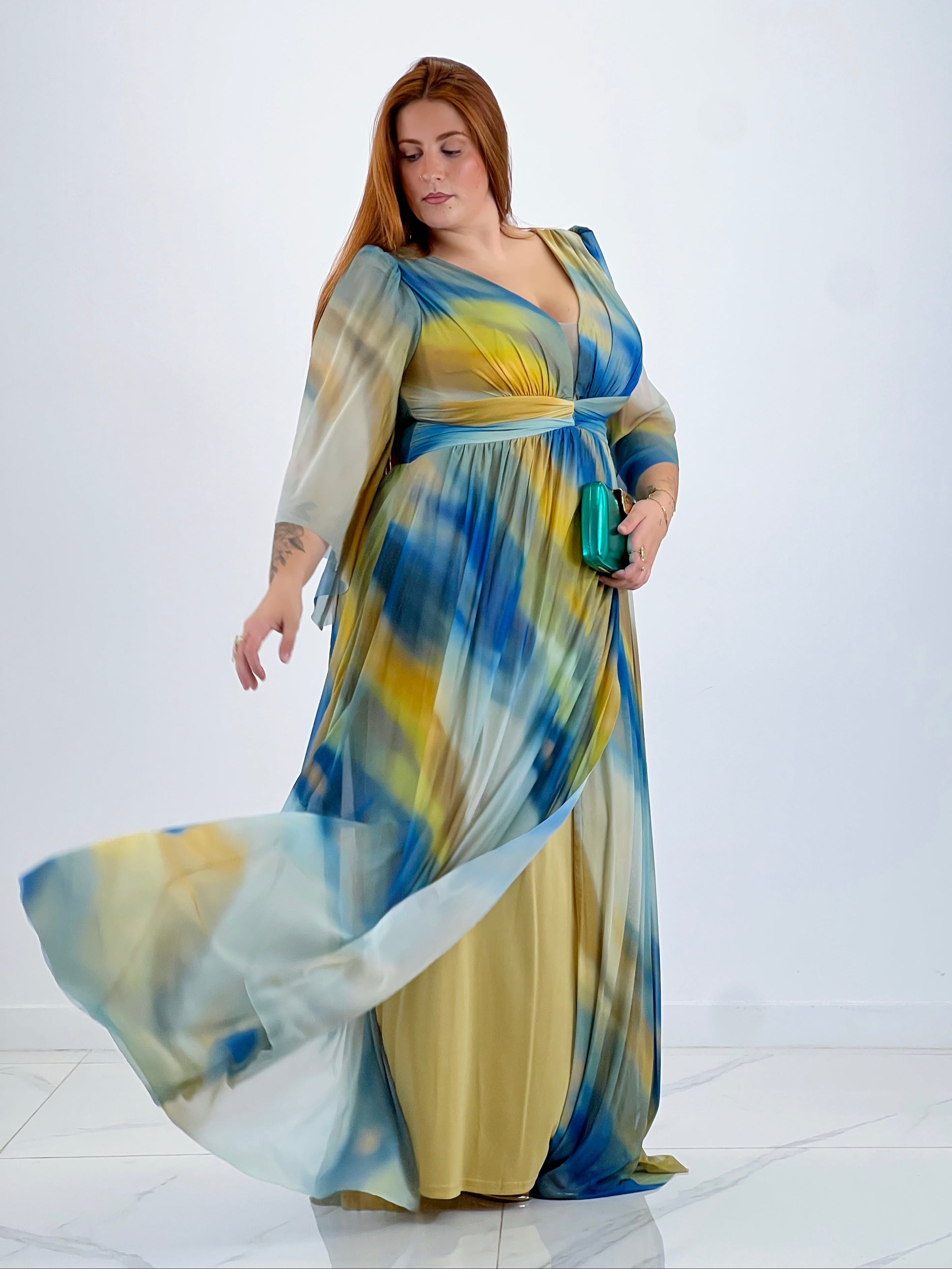 Vestido acuarela Tiffany - Zebra&Maduixa®