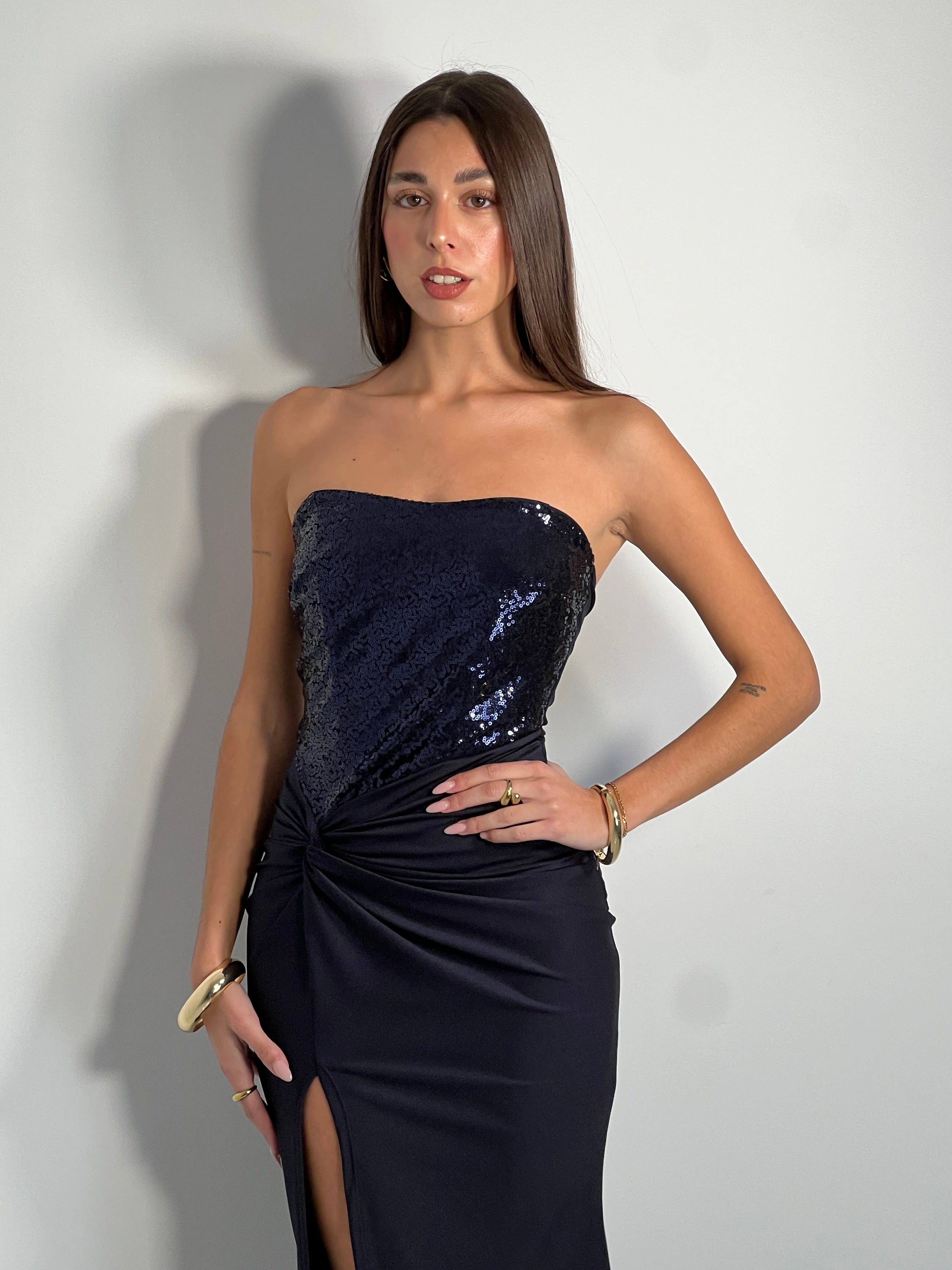 Vestido nudo lentejuelas - Zebra&Maduixa®