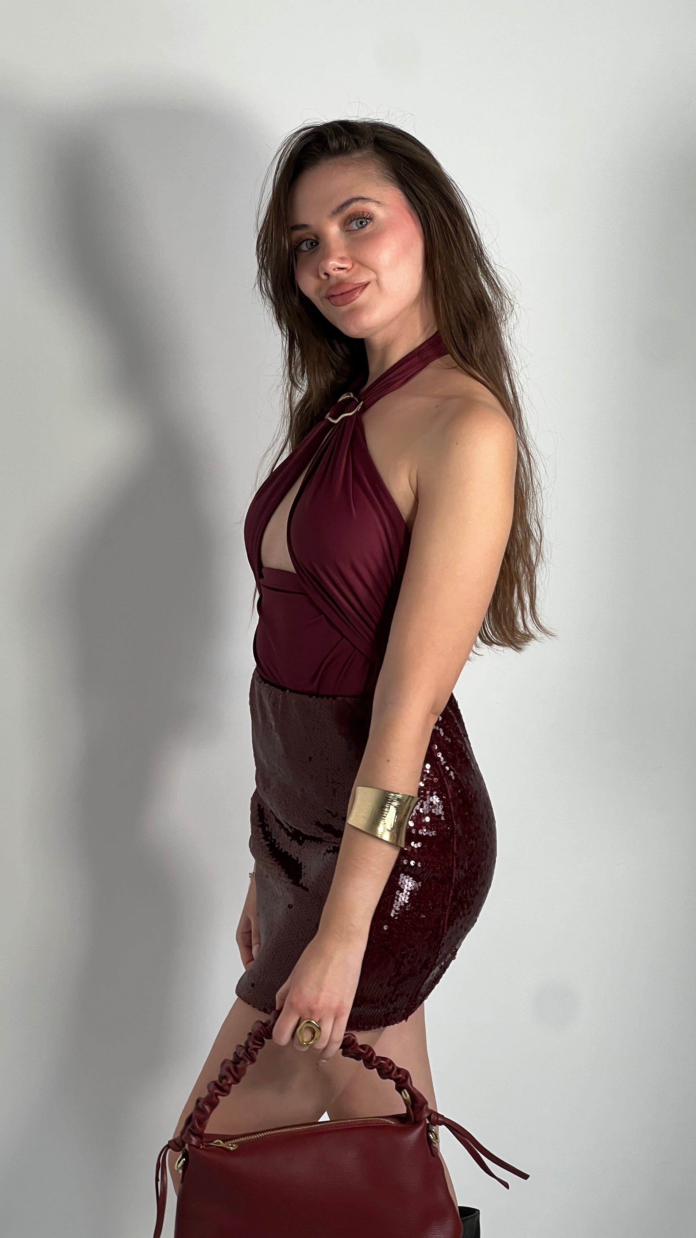 Body halter detalle dorado - Zebra&Maduixa®