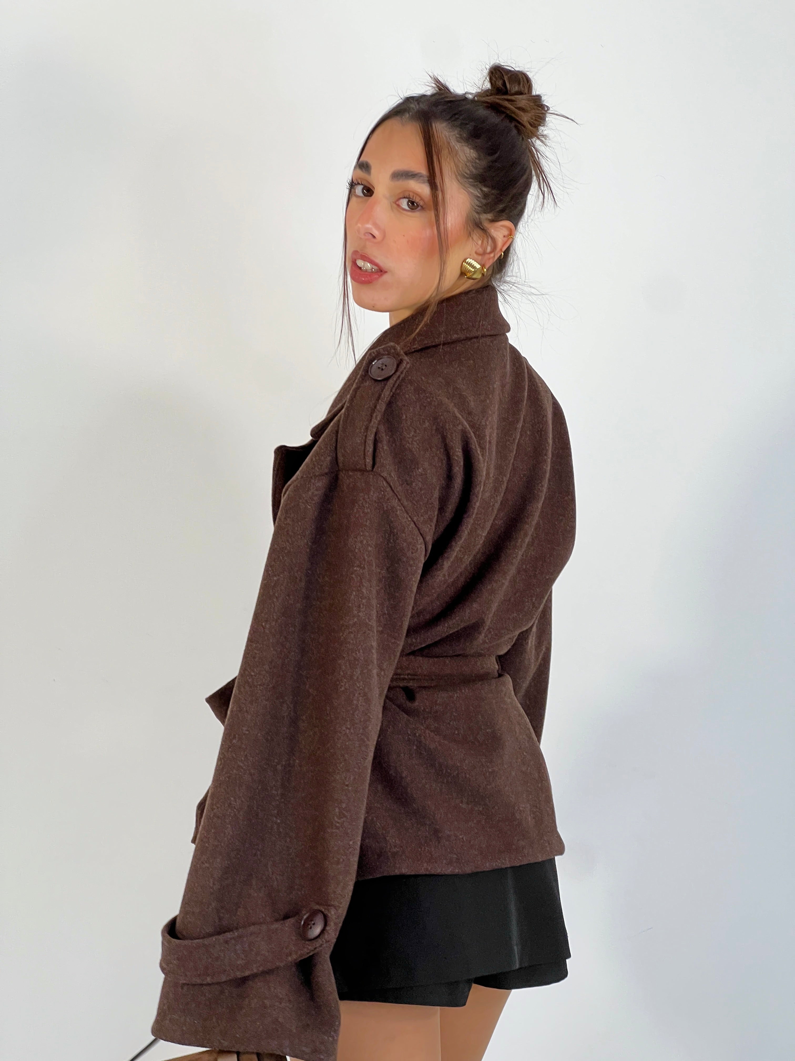 Abrigo paño trench - Zebra&Maduixa®