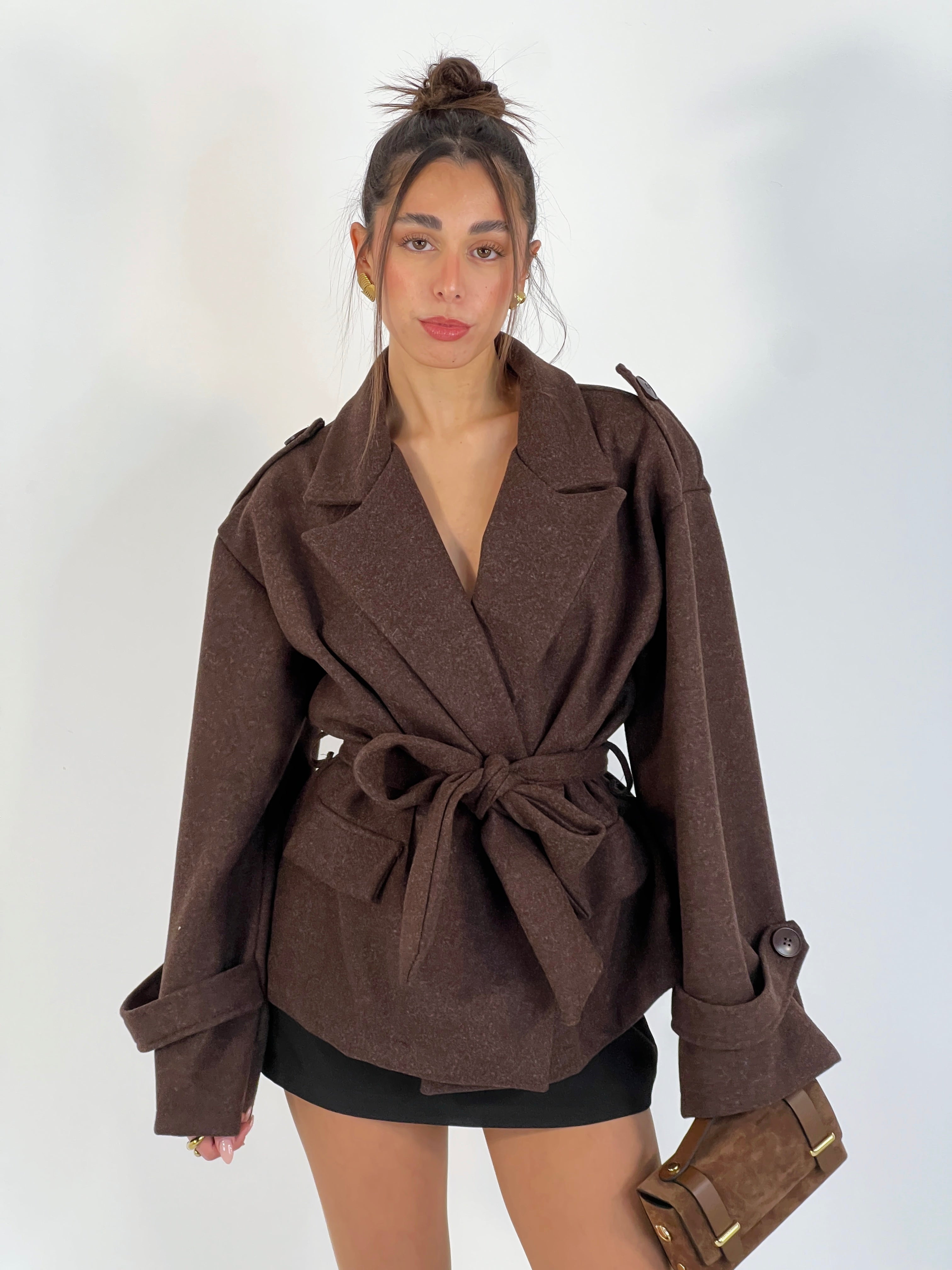 Abrigo paño trench - Zebra&Maduixa®