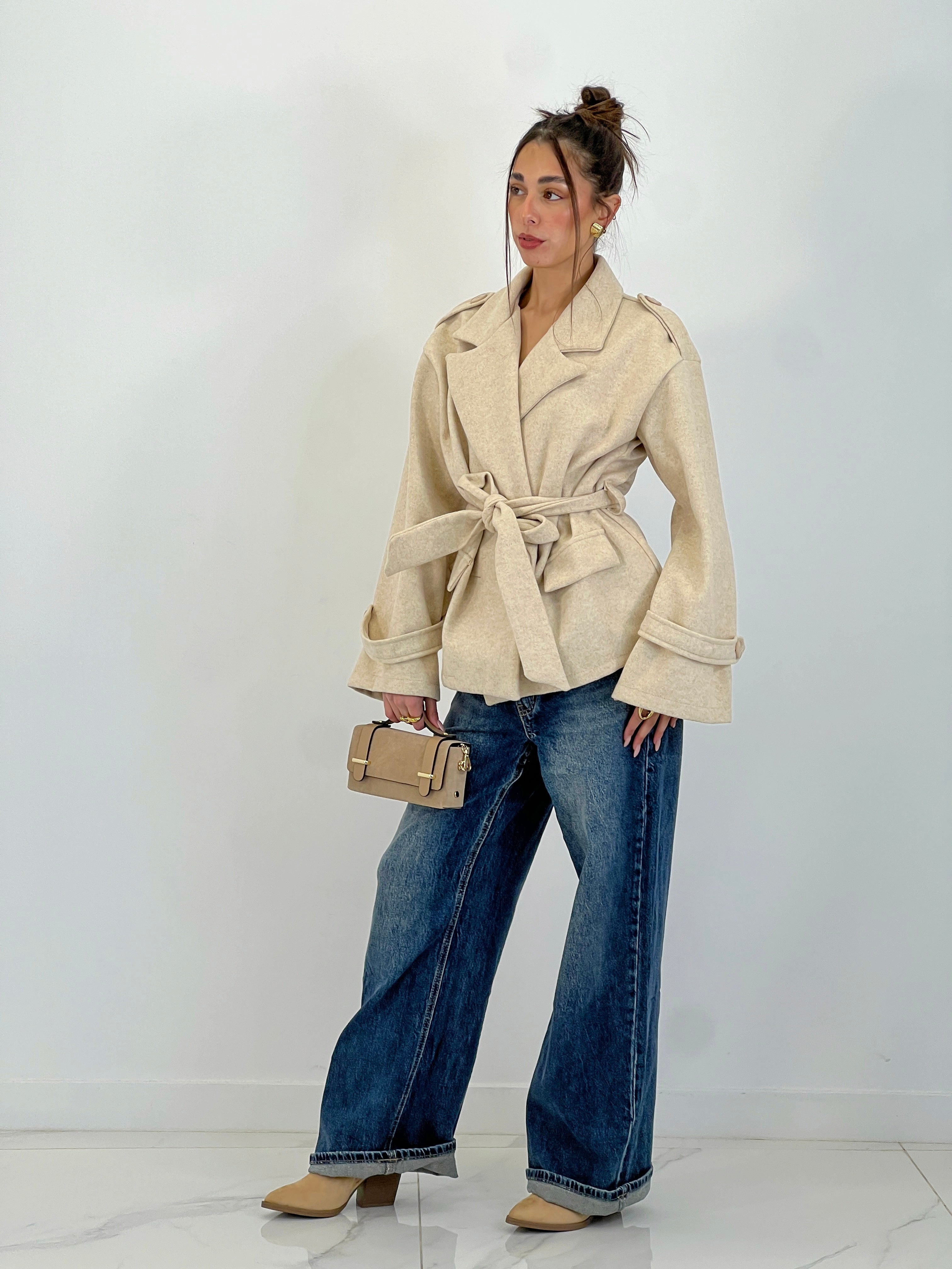 Abrigo paño trench - Zebra&Maduixa®