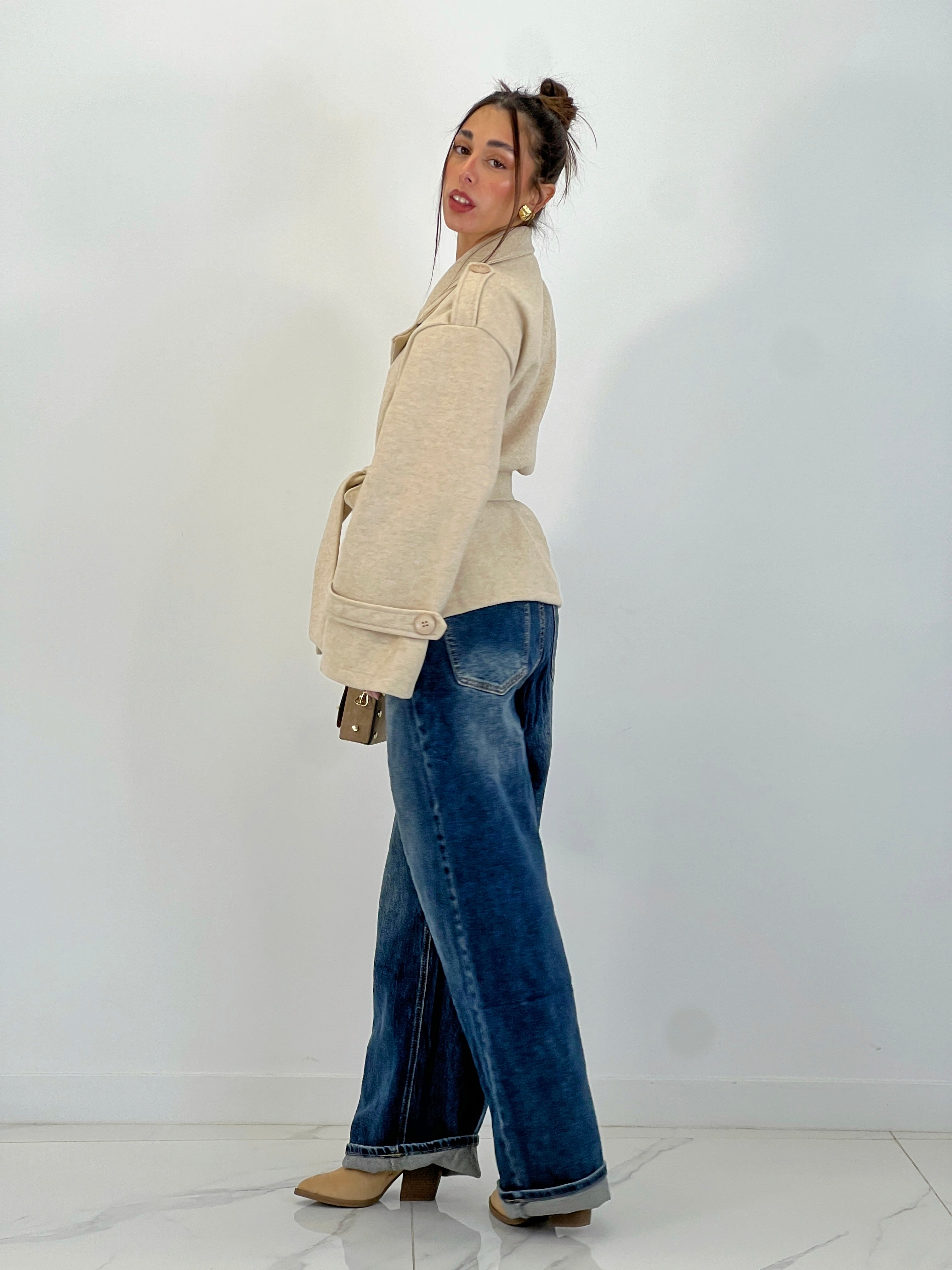 Abrigo paño trench - Zebra&Maduixa®