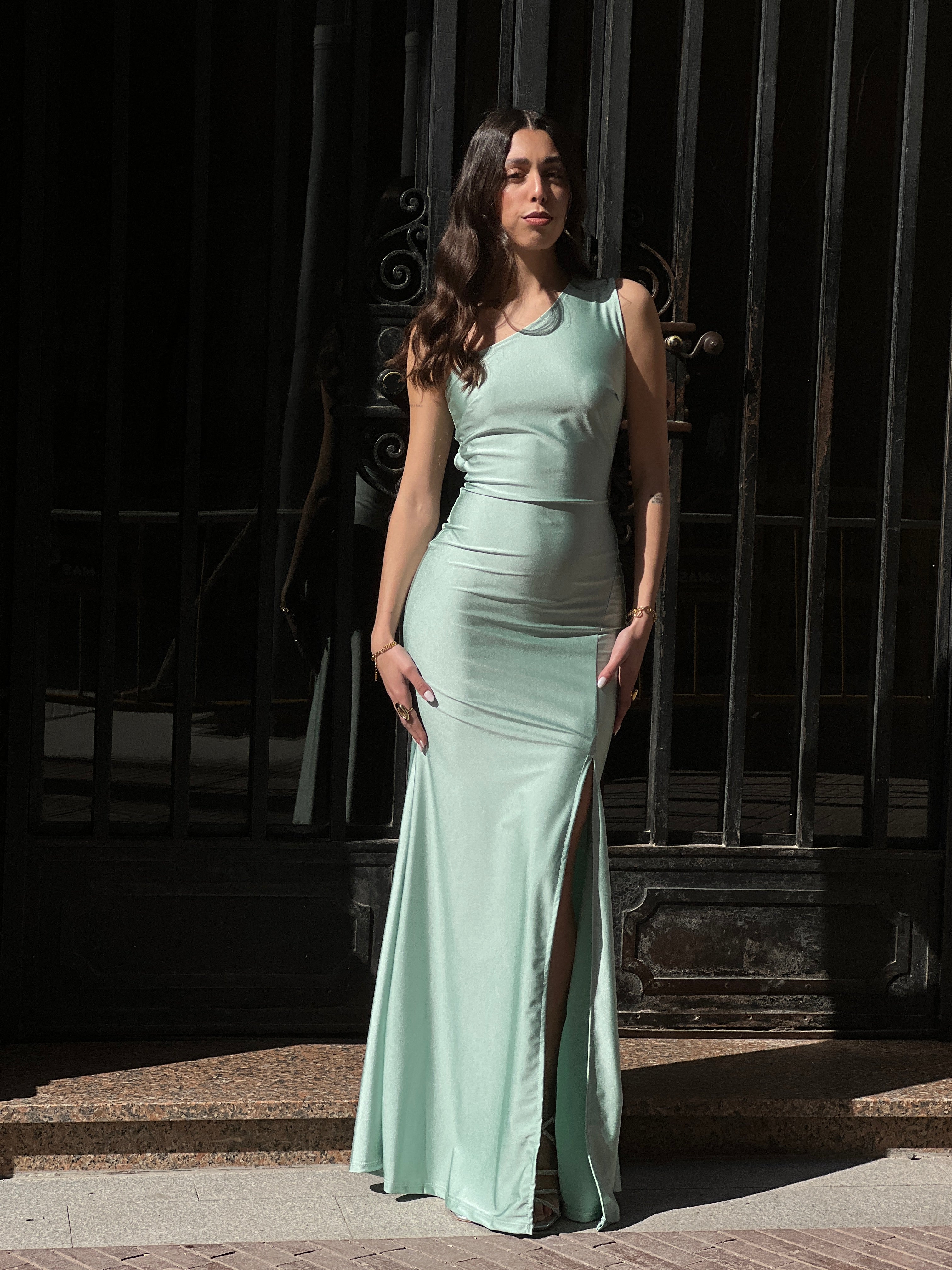 Vestido detalle lentejuelas Naomi