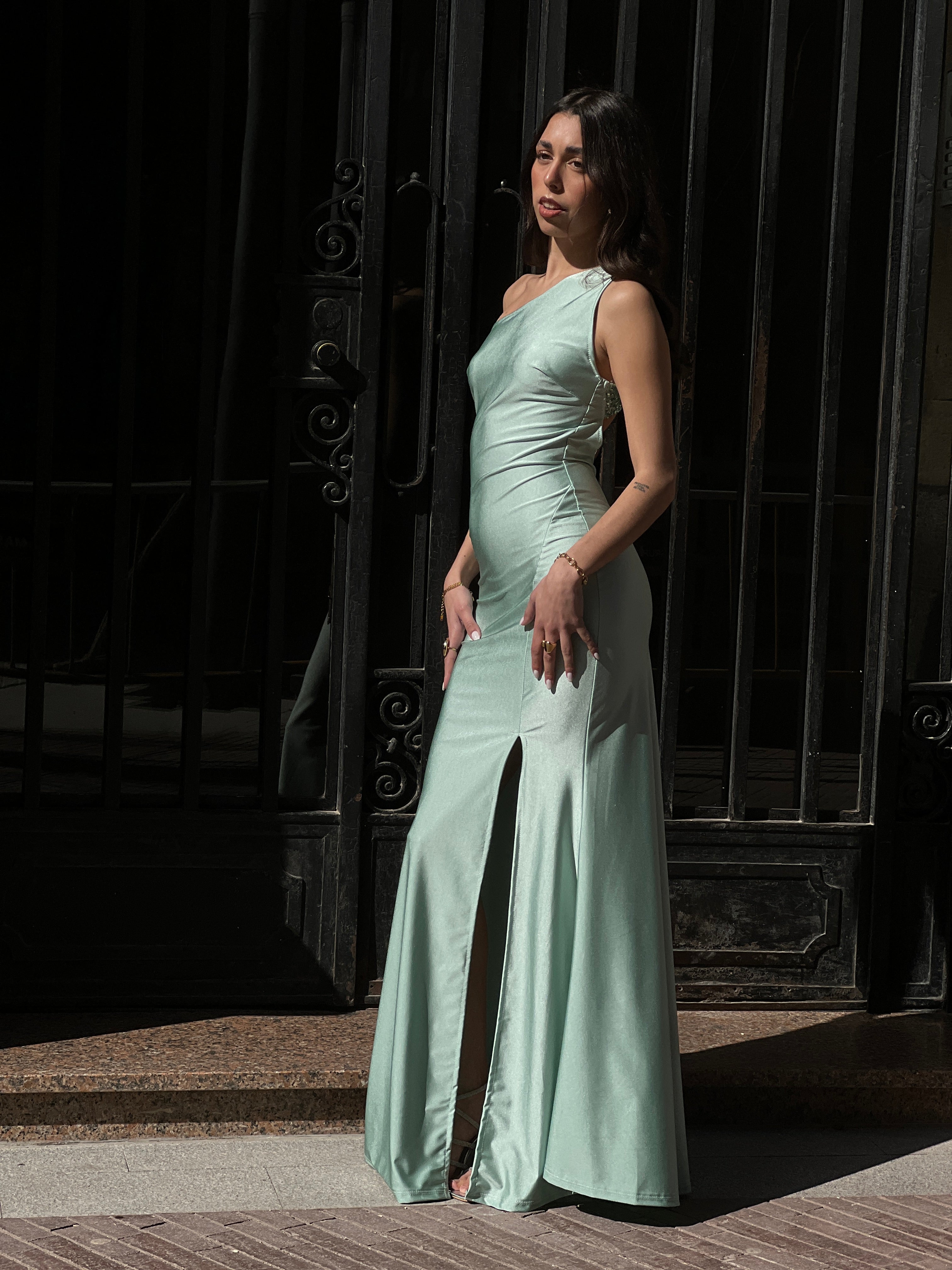 Vestido detalle lentejuelas Naomi