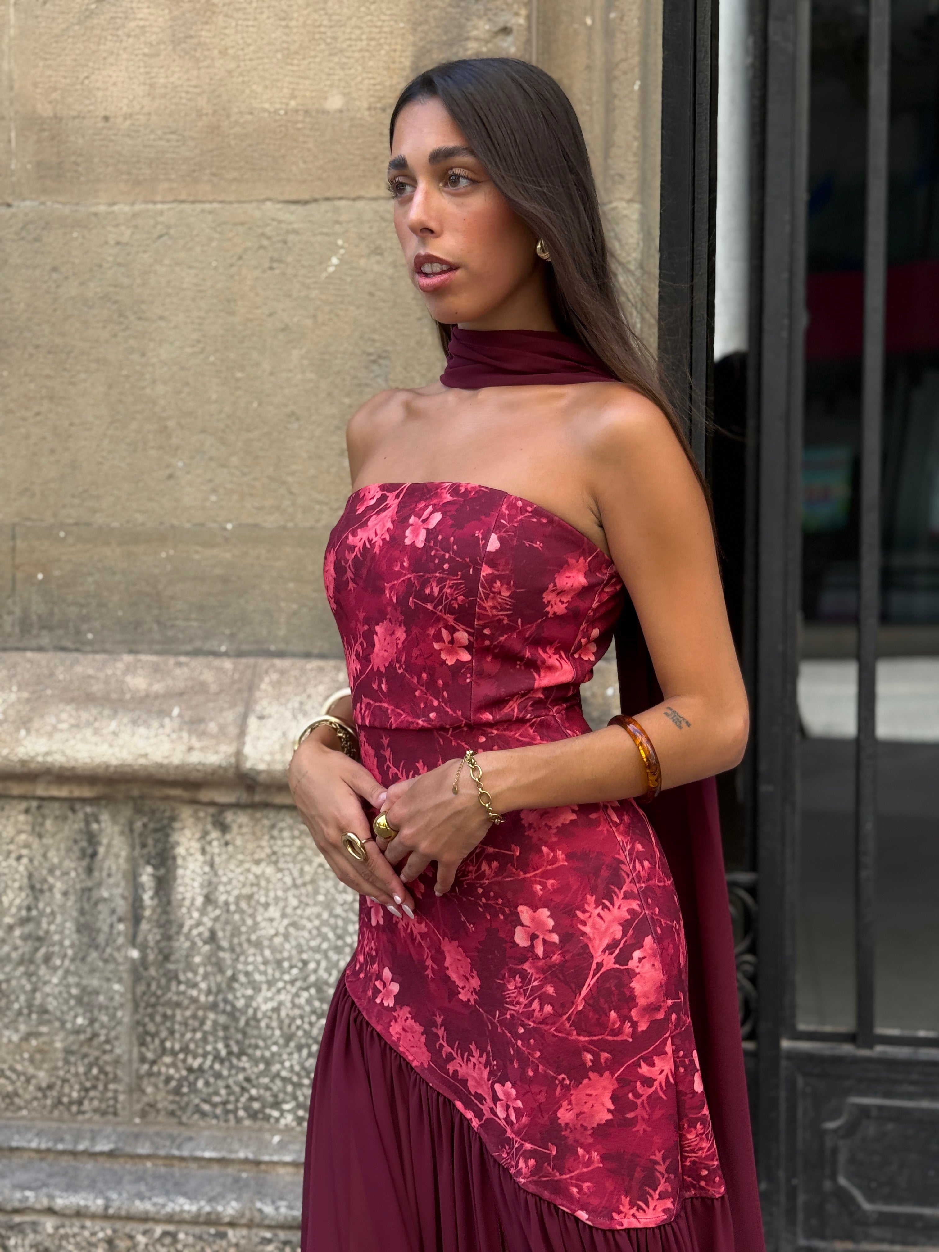 Vestido estampado gasa Vela - Zebra&Maduixa®