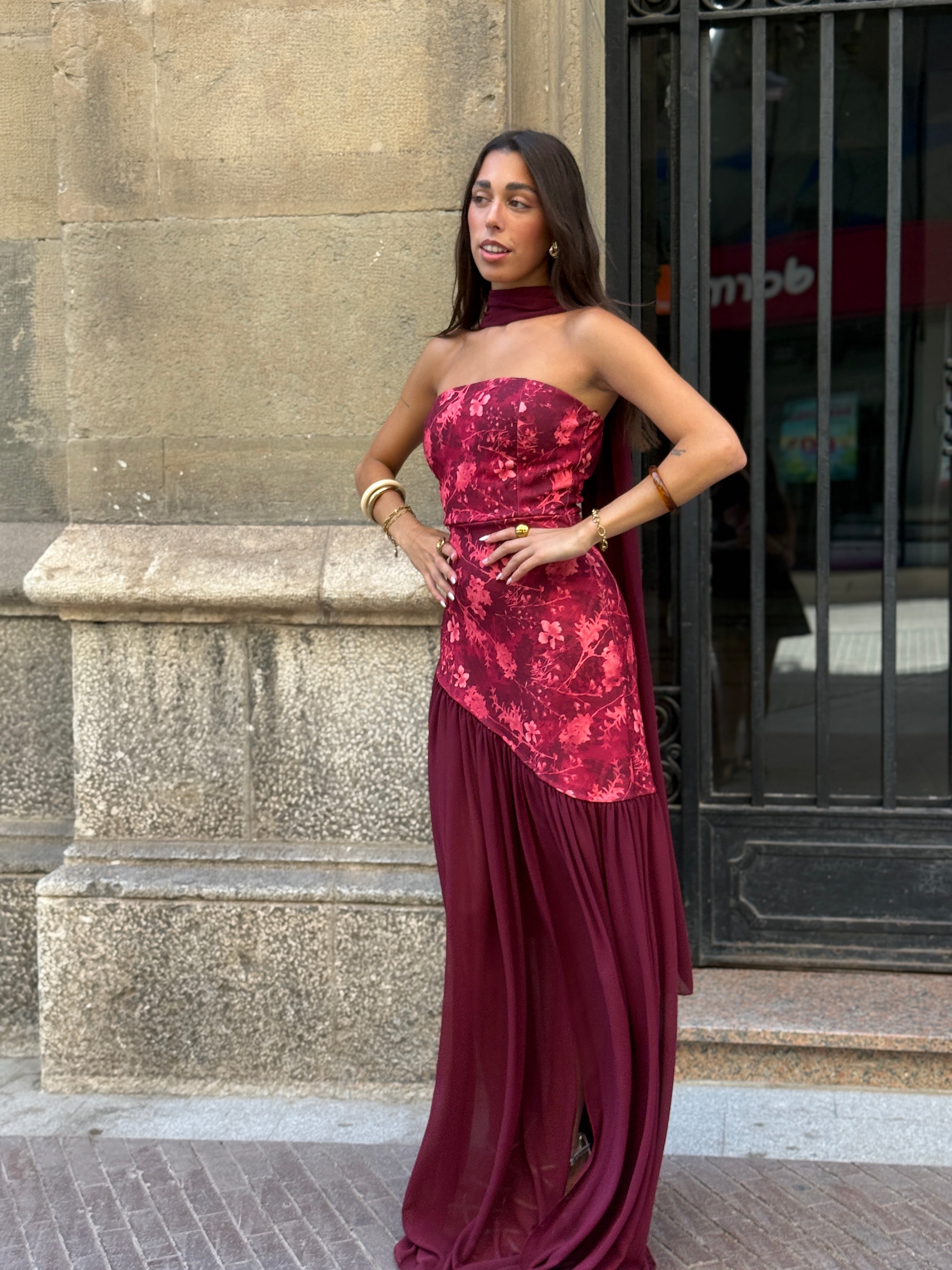 Vestido estampado gasa Vela - Zebra&Maduixa®