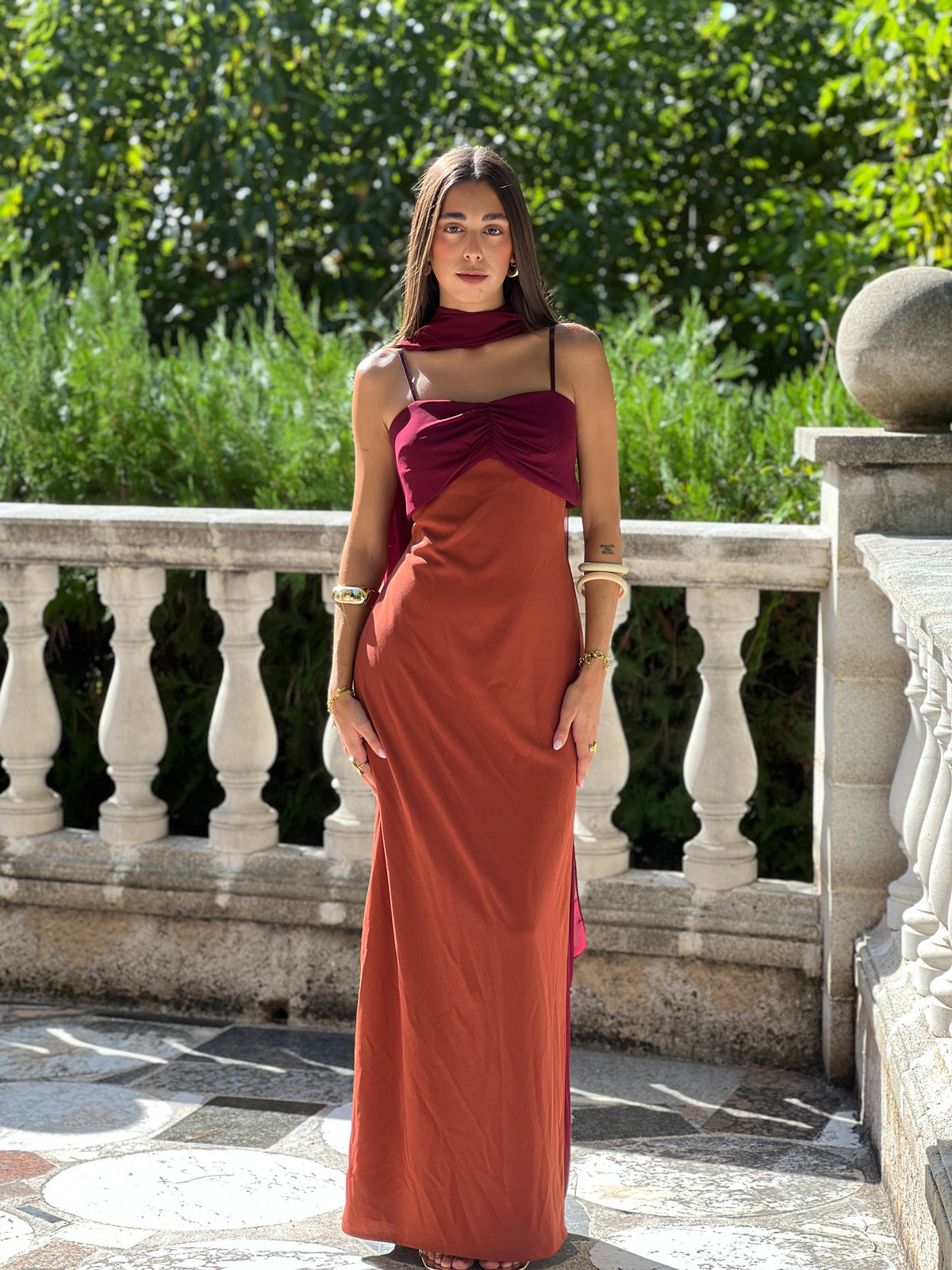 Vestit top frunzit Marta