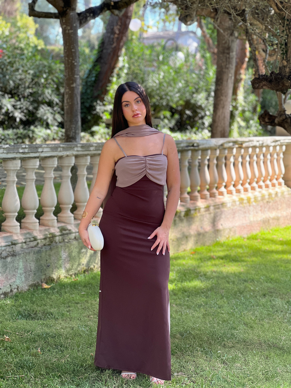 Vestit top frunzit Marta